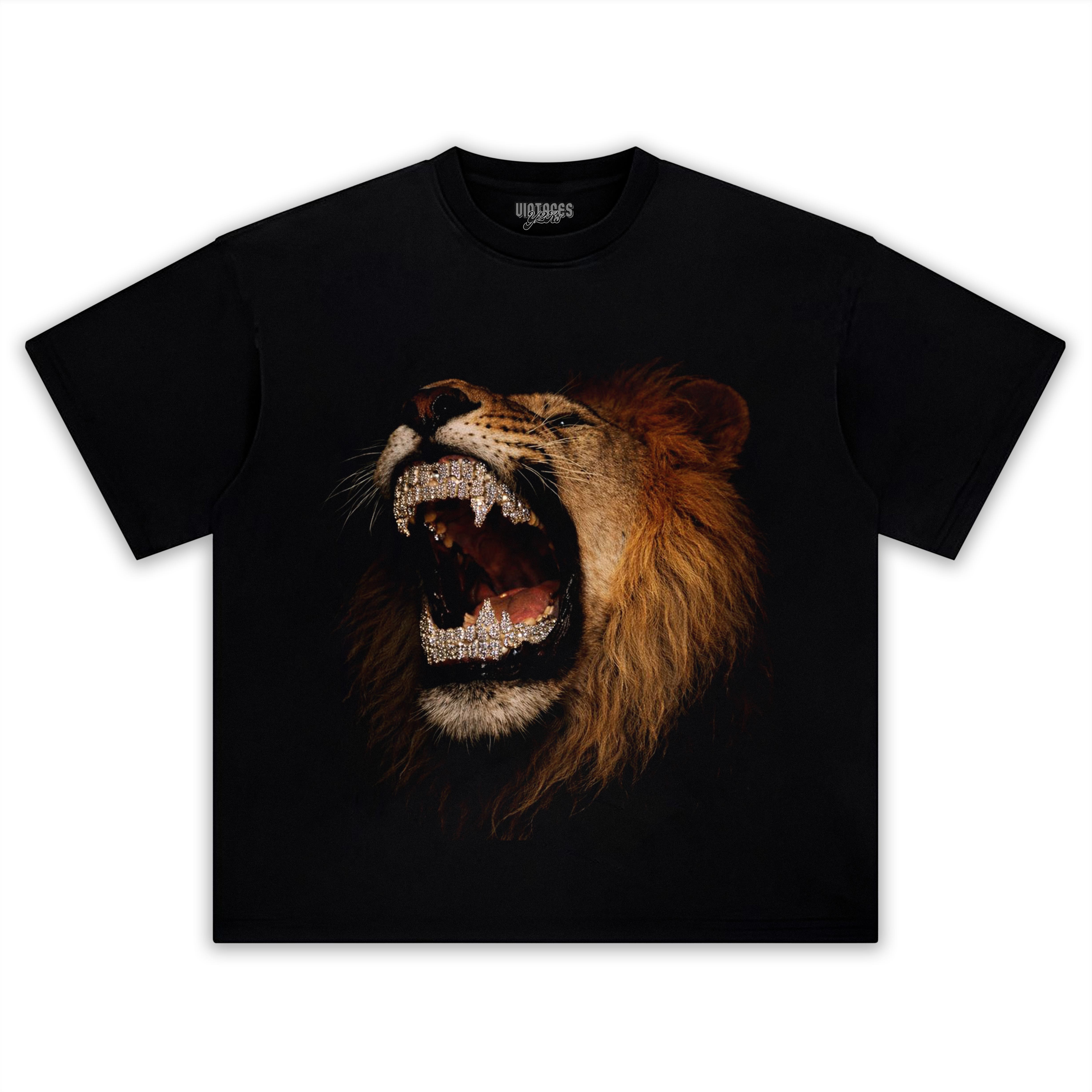 RETRO STREET STYLE & BLACK LION TANK TOP & TEE & LONG SLEEVE & LAYERED LS & HOODIE