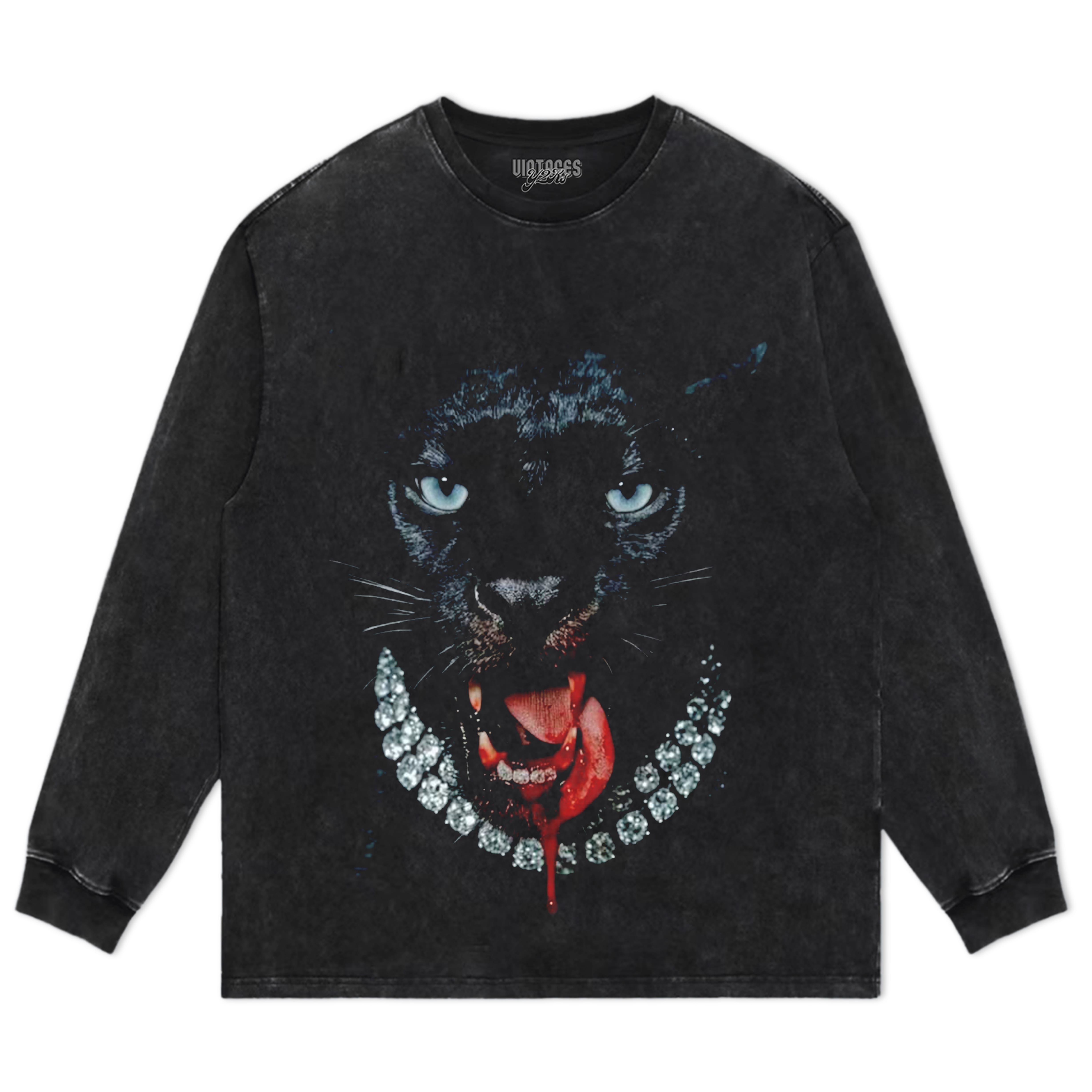 RETRO STREET STYLE & BLACK PANTHER TANK TOP & TEE & LONG SLEEVE & LAYERED LS & HOODIE