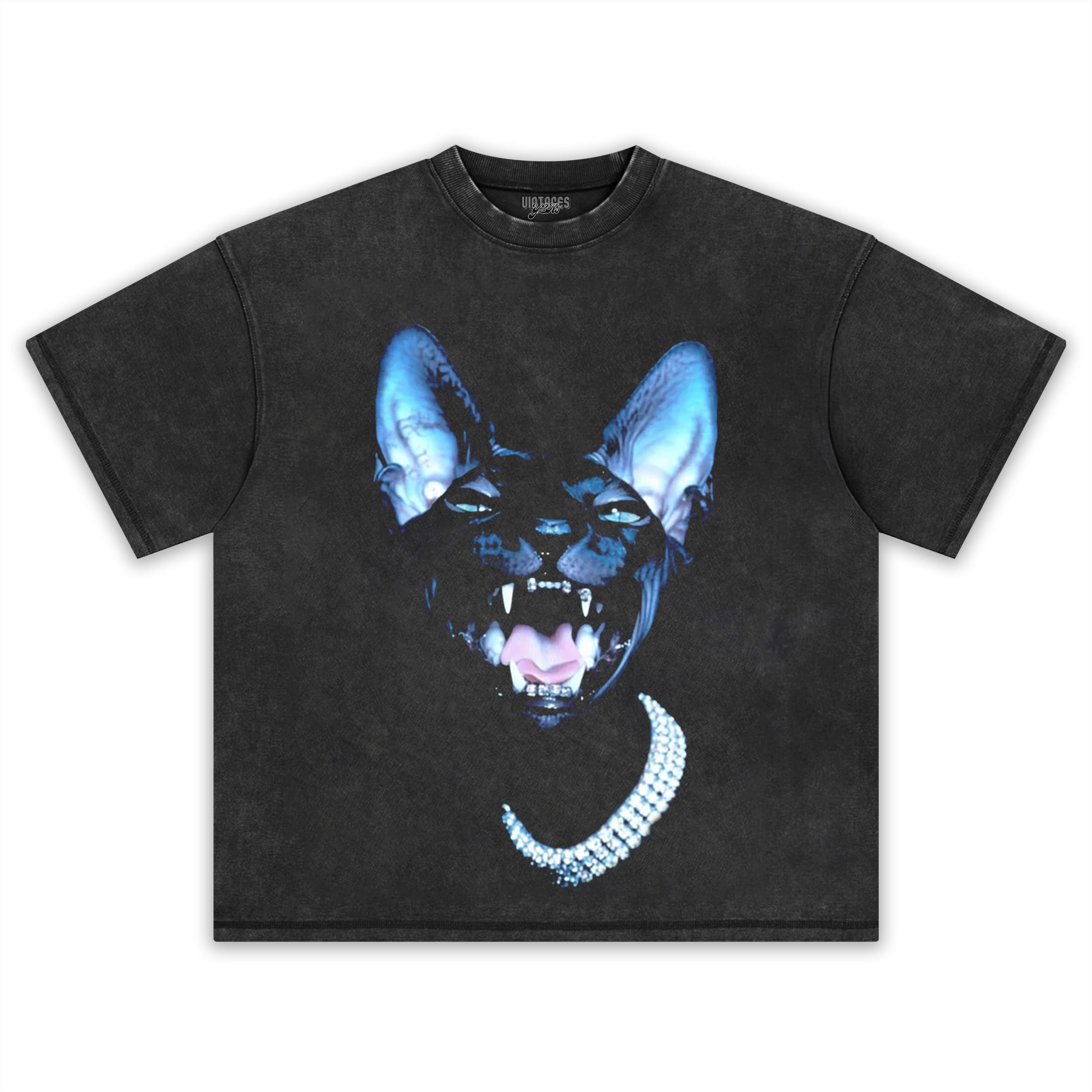 RETRO STREET STYLE & CAT 1.0 TEE