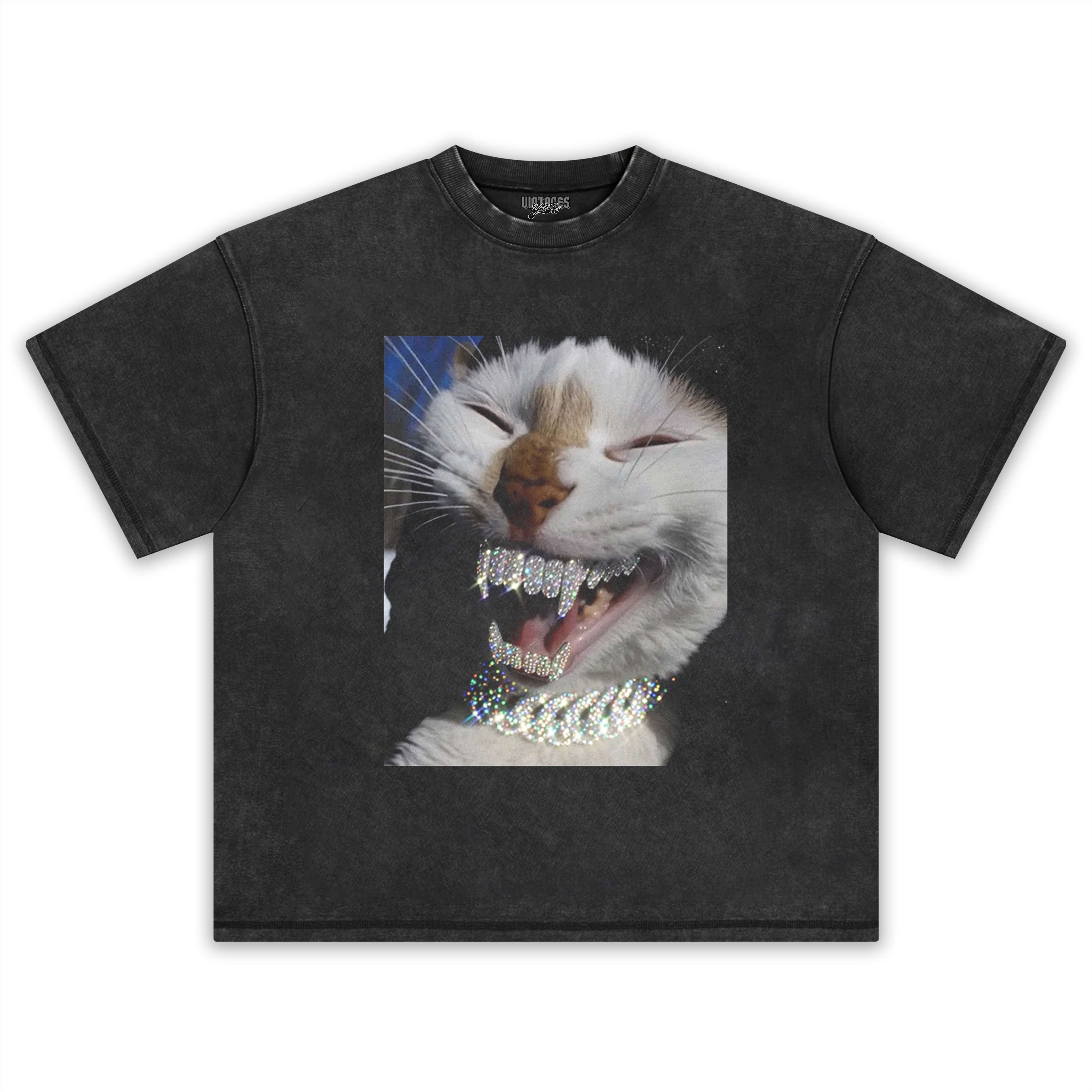 RETRO STREET STYLE & CAT TEE