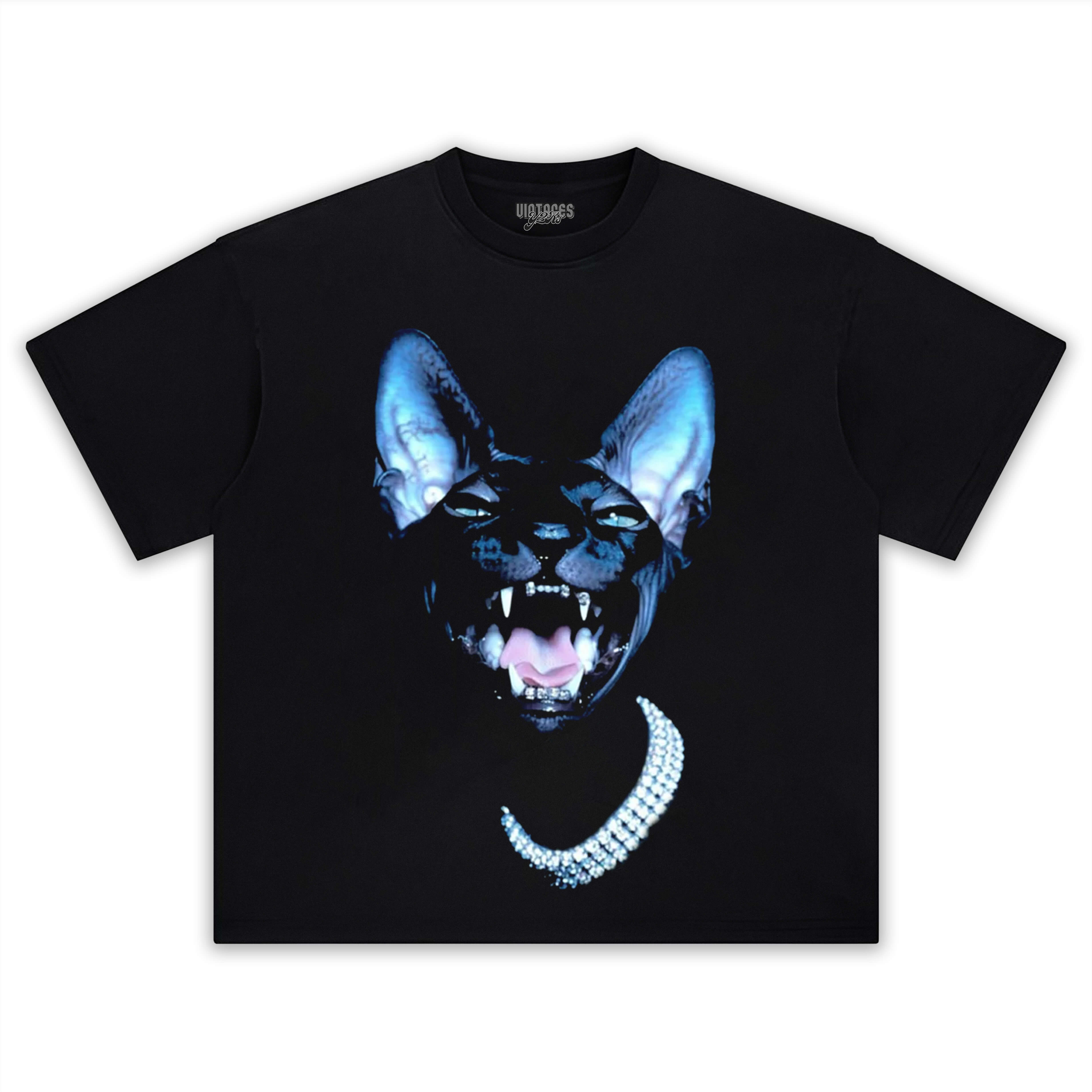 RETRO STREET STYLE & CAT 1.0 TEE