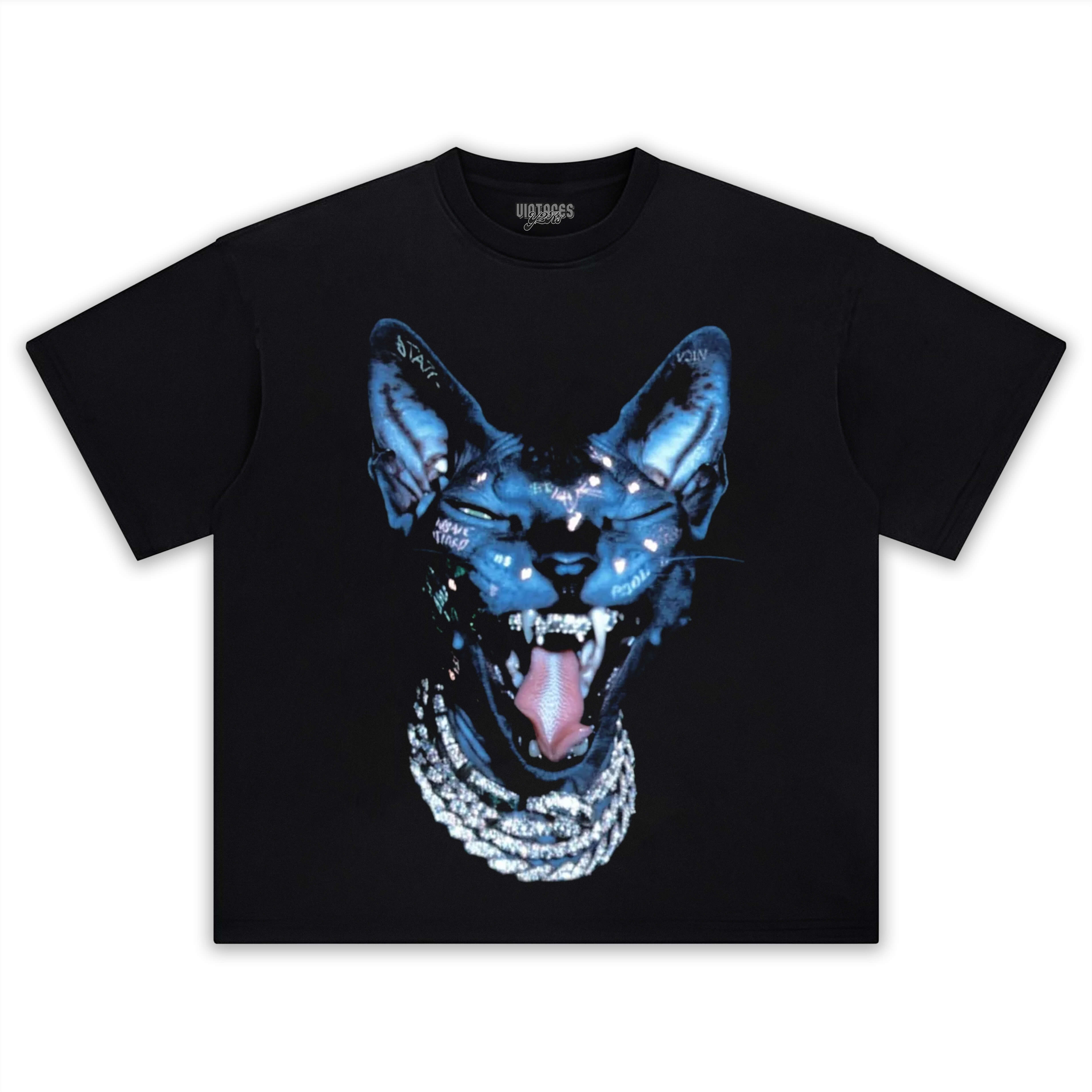 RETRO STREET STYLE & CAT V2 TEE