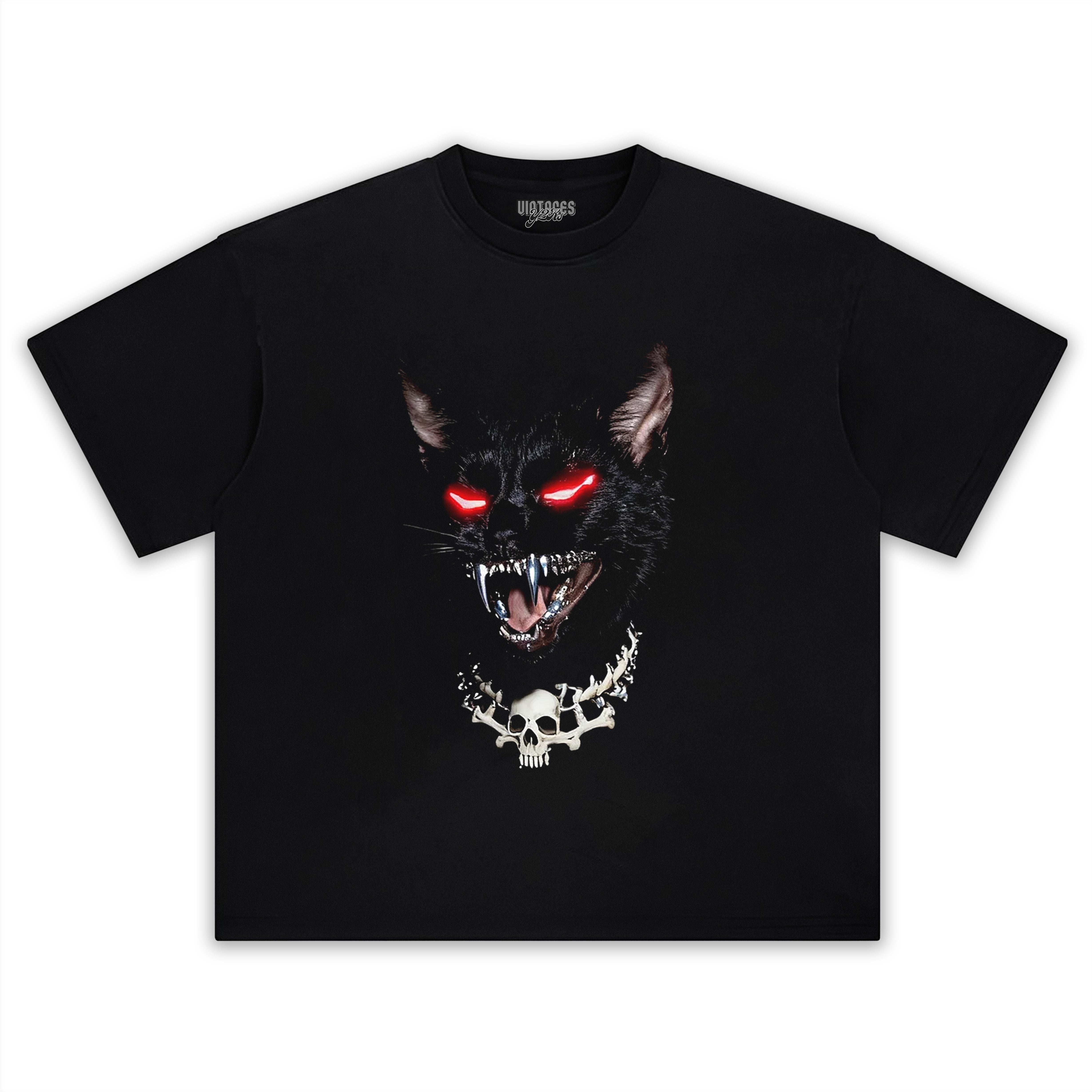 RETRO STREET STYLE & DARK CAT V2 TEE