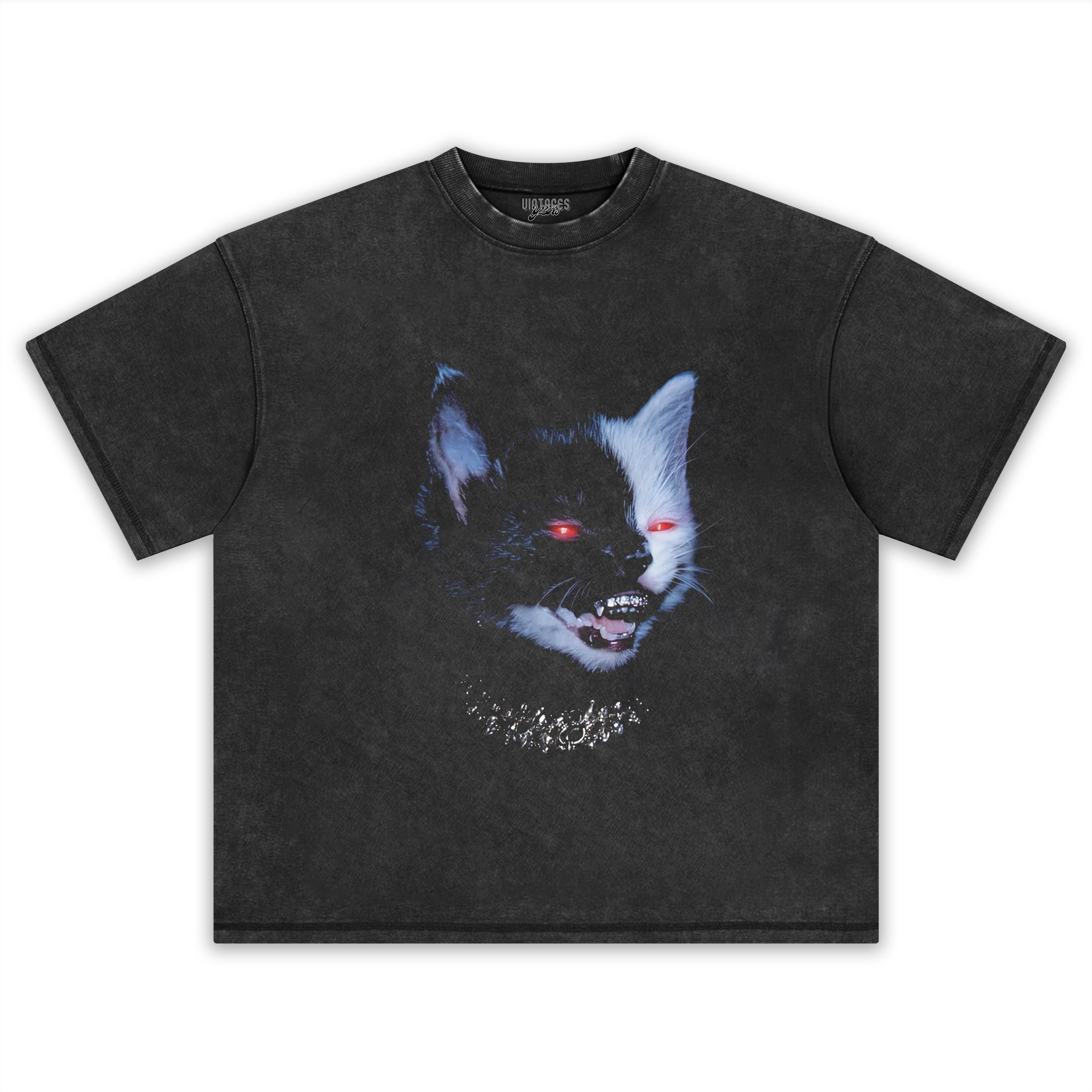RETRO STREET STYLE & DARK CAT V4 TEE