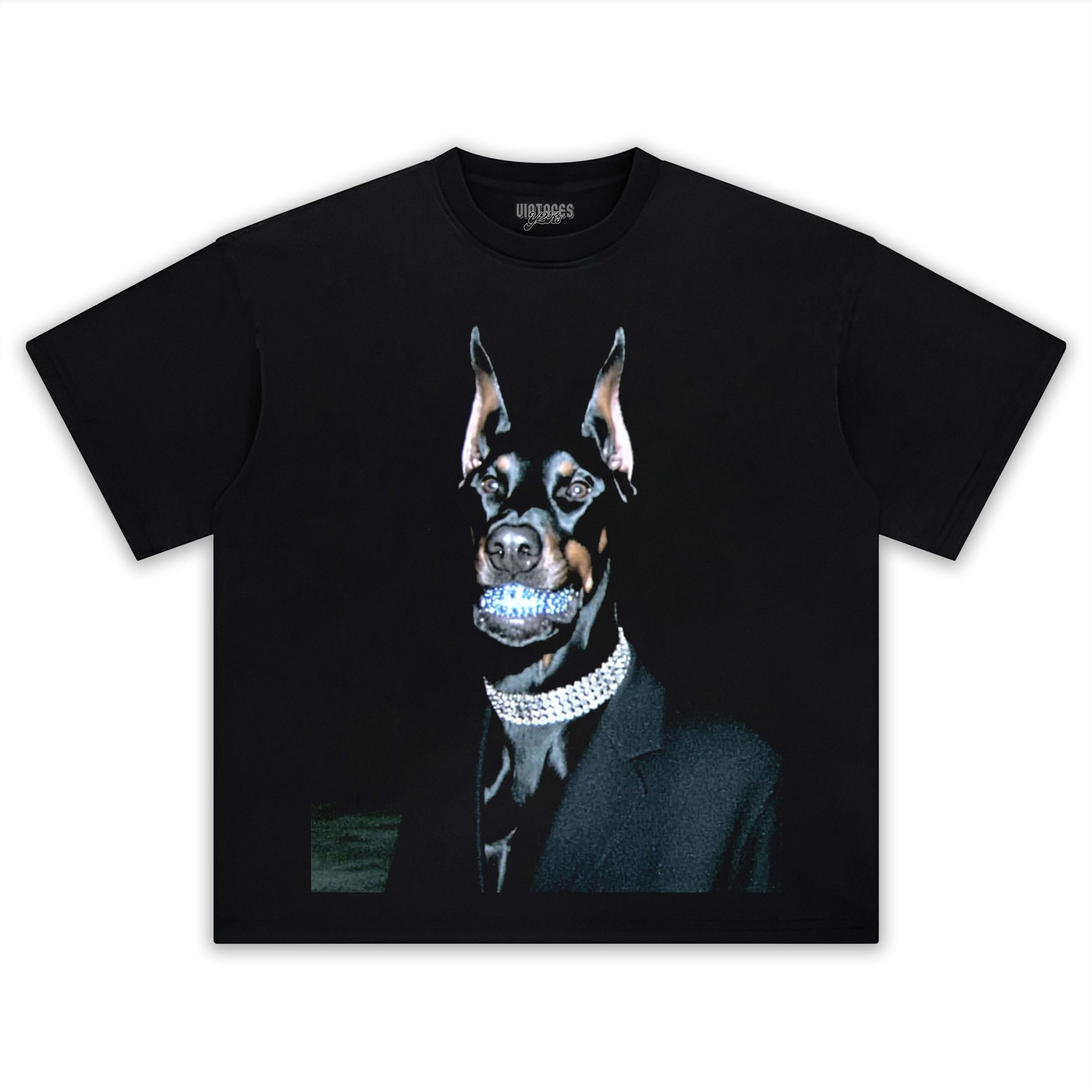 RETRO STREET STYLE& DOBERMAN V3 TEE
