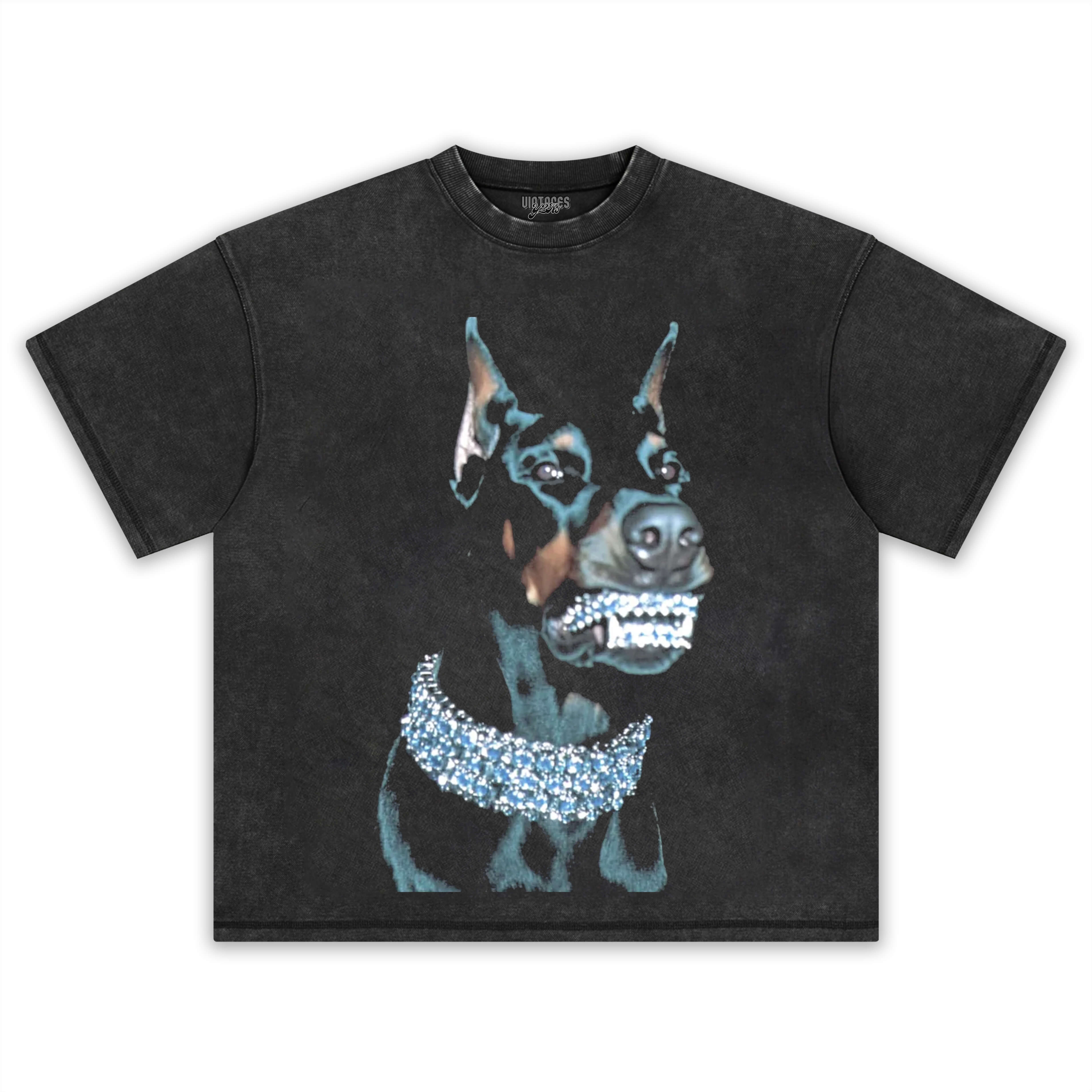 RETRO STREET STYLE & DOBERMAN V5 TEE