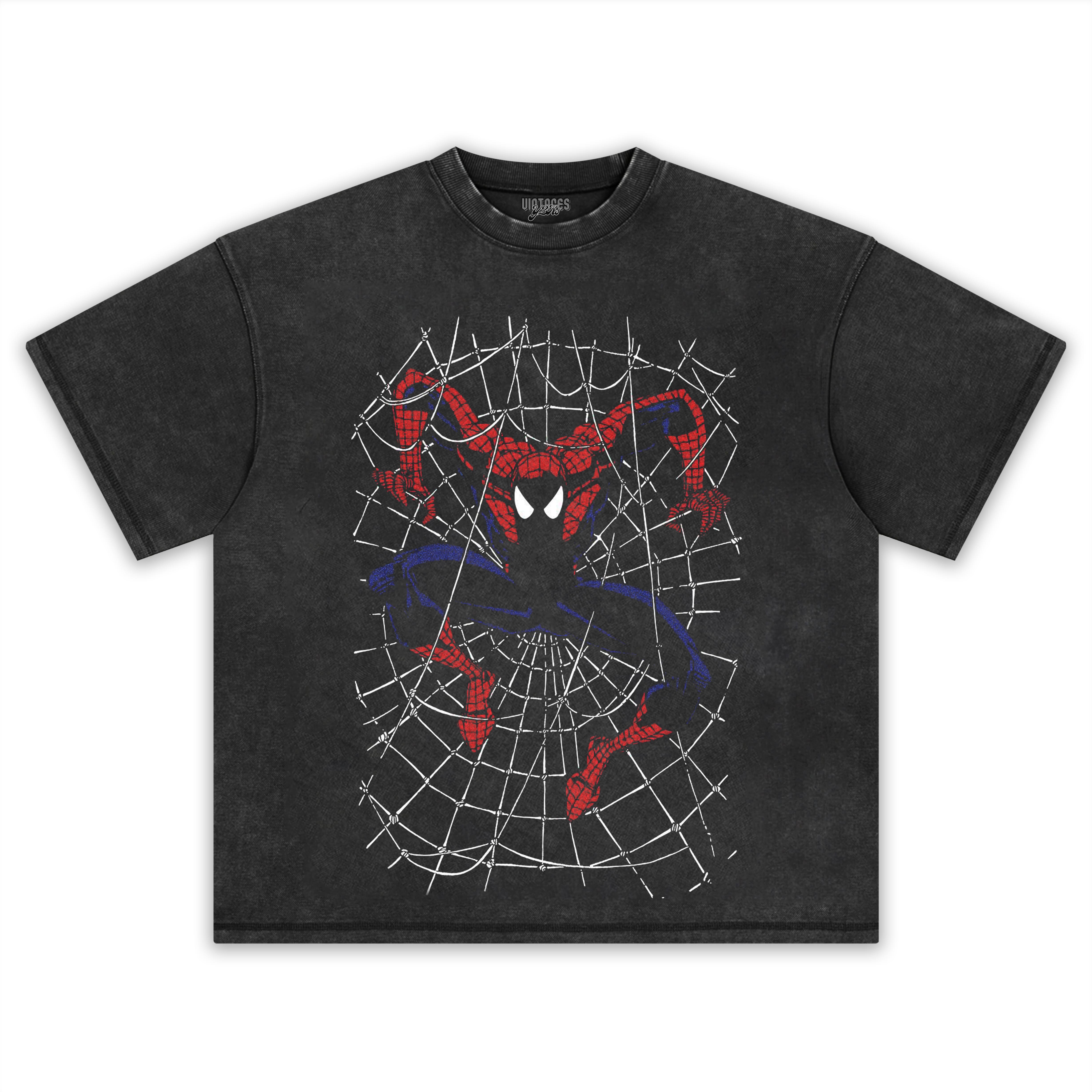 RETRO STYLE - SPIDER MAN TEE & LS & HOODIE