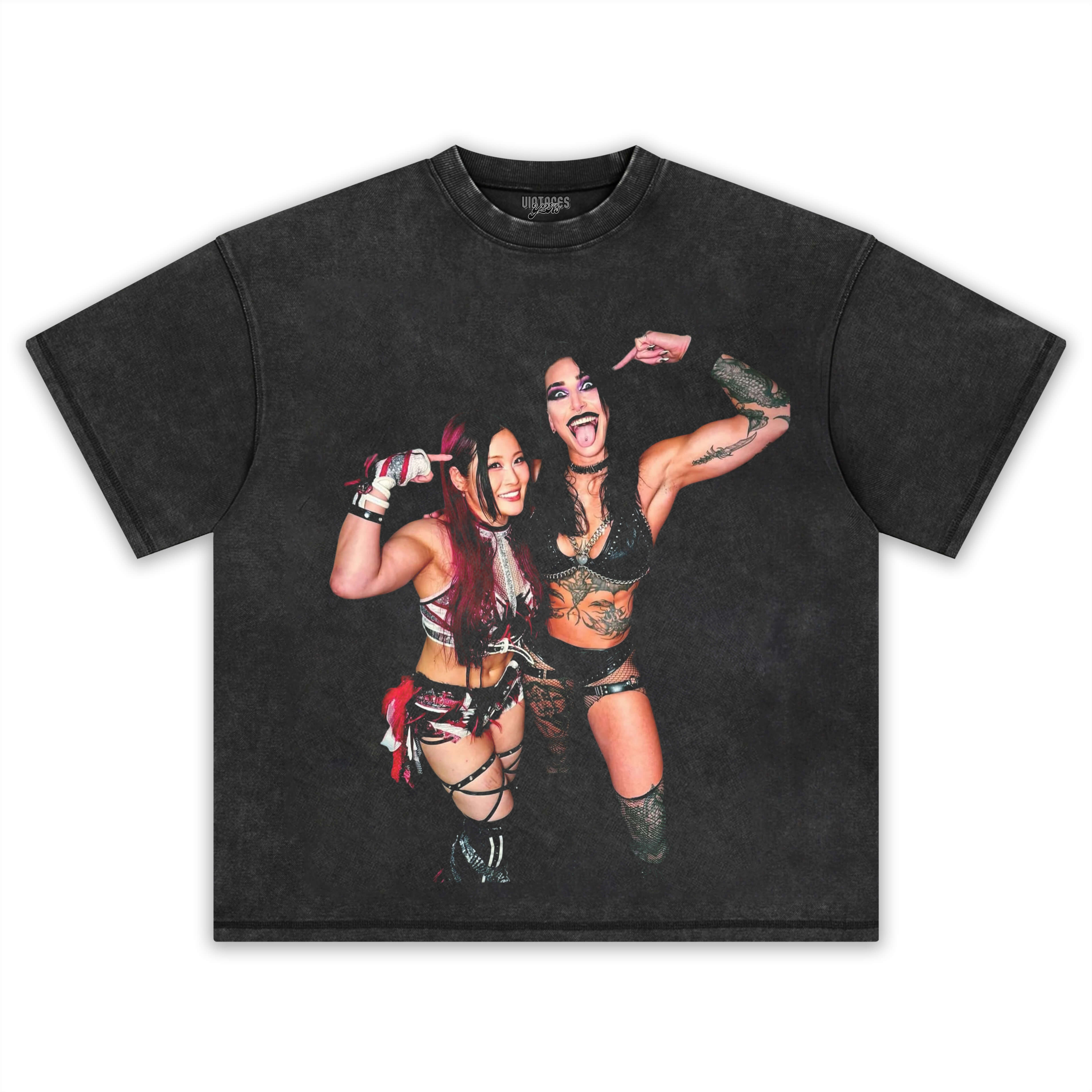 RHEA RIPLEY & IYO SKY 2025 TEE