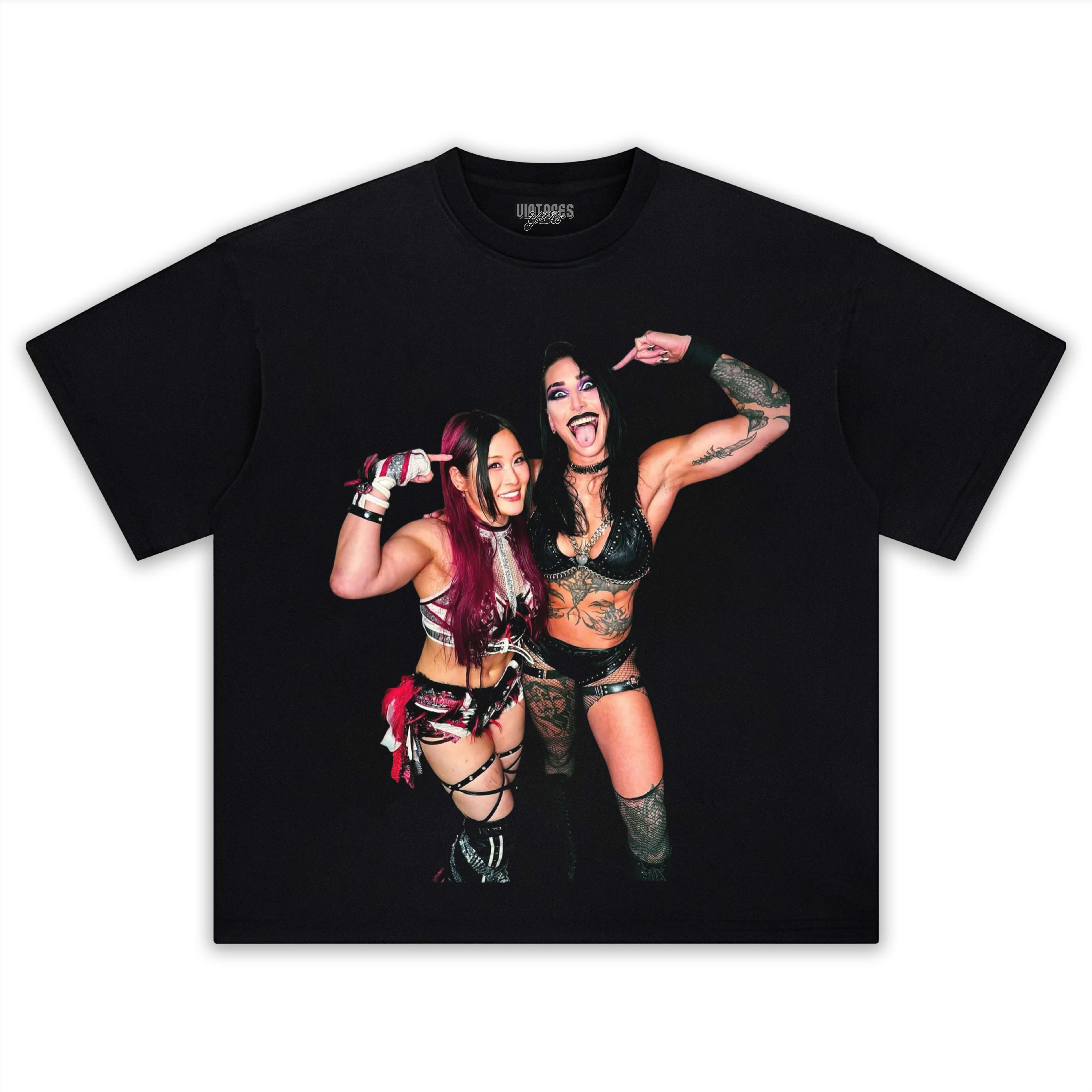 RHEA RIPLEY & IYO SKY 2025 TEE