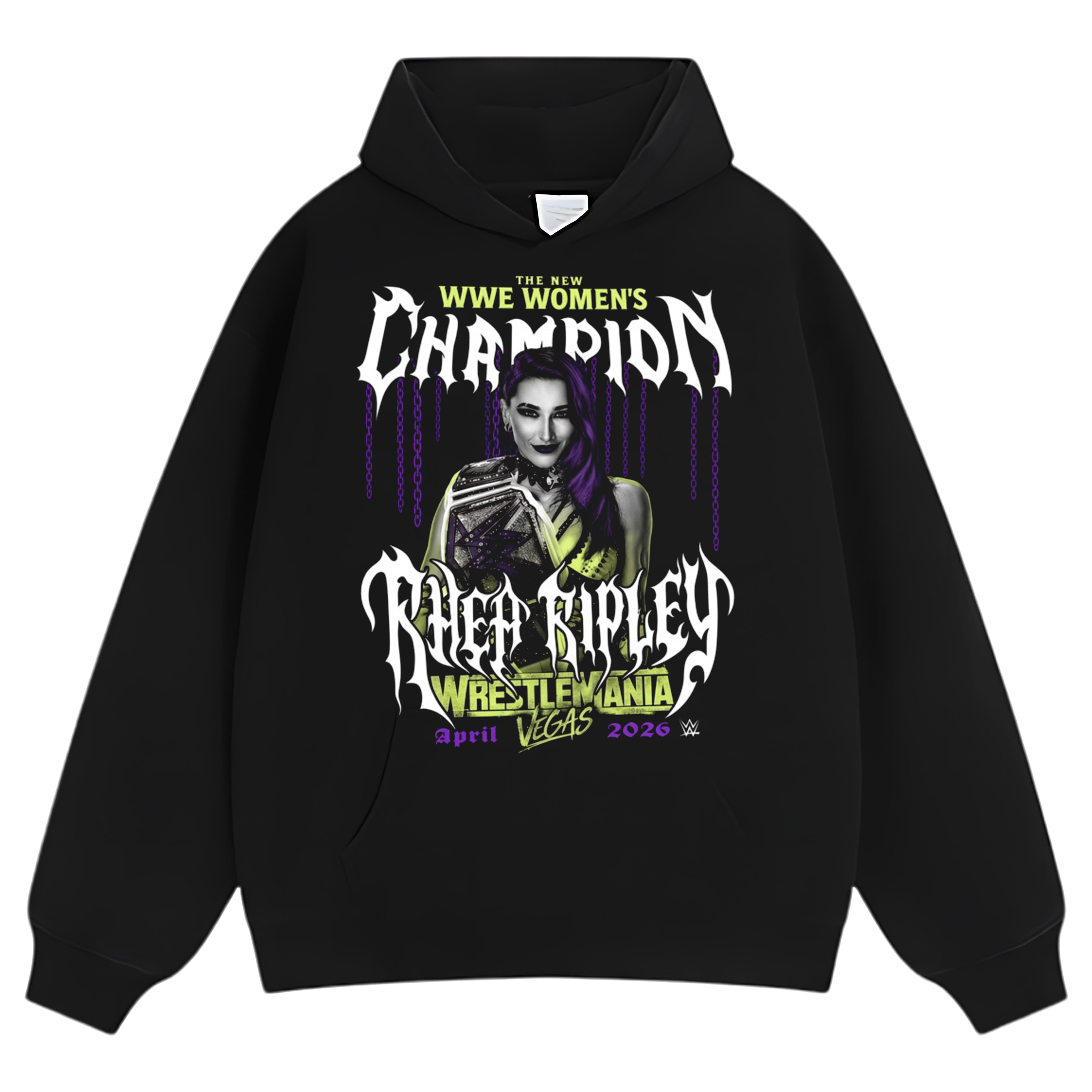 RHEA RIPLEY WRESTLEMANIA 42 WINNER TANK TOP & TEE & LONG SLEEVE & LAYERED LS & HOODIE