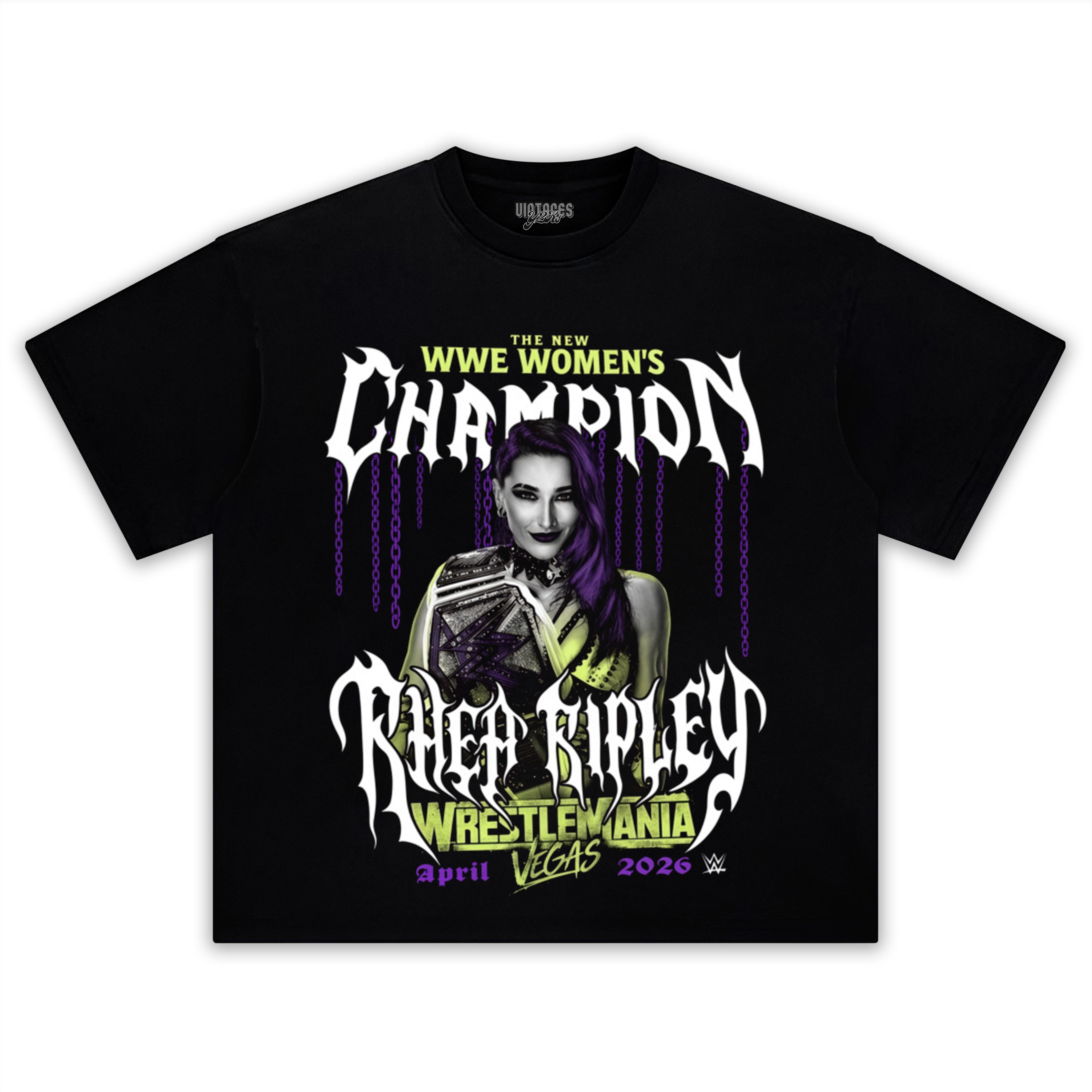 RHEA RIPLEY WRESTLEMANIA 42 WINNER TANK TOP & TEE & LONG SLEEVE & LAYERED LS & HOODIE