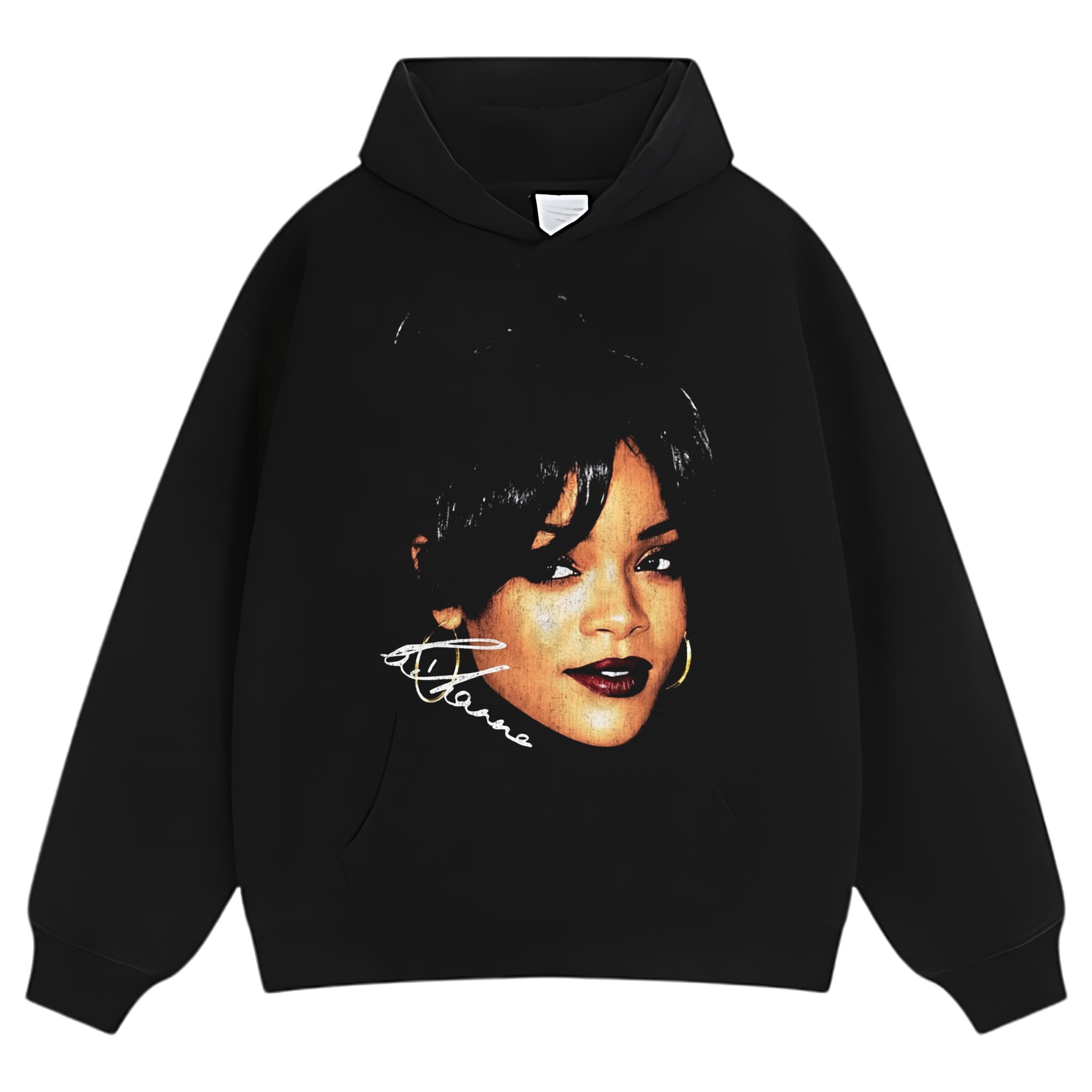 RIHANNA BIG FACE GRUNGE TANK TOP & TEE & LONG SLEEVE & LAYERED LS & HOODIE
