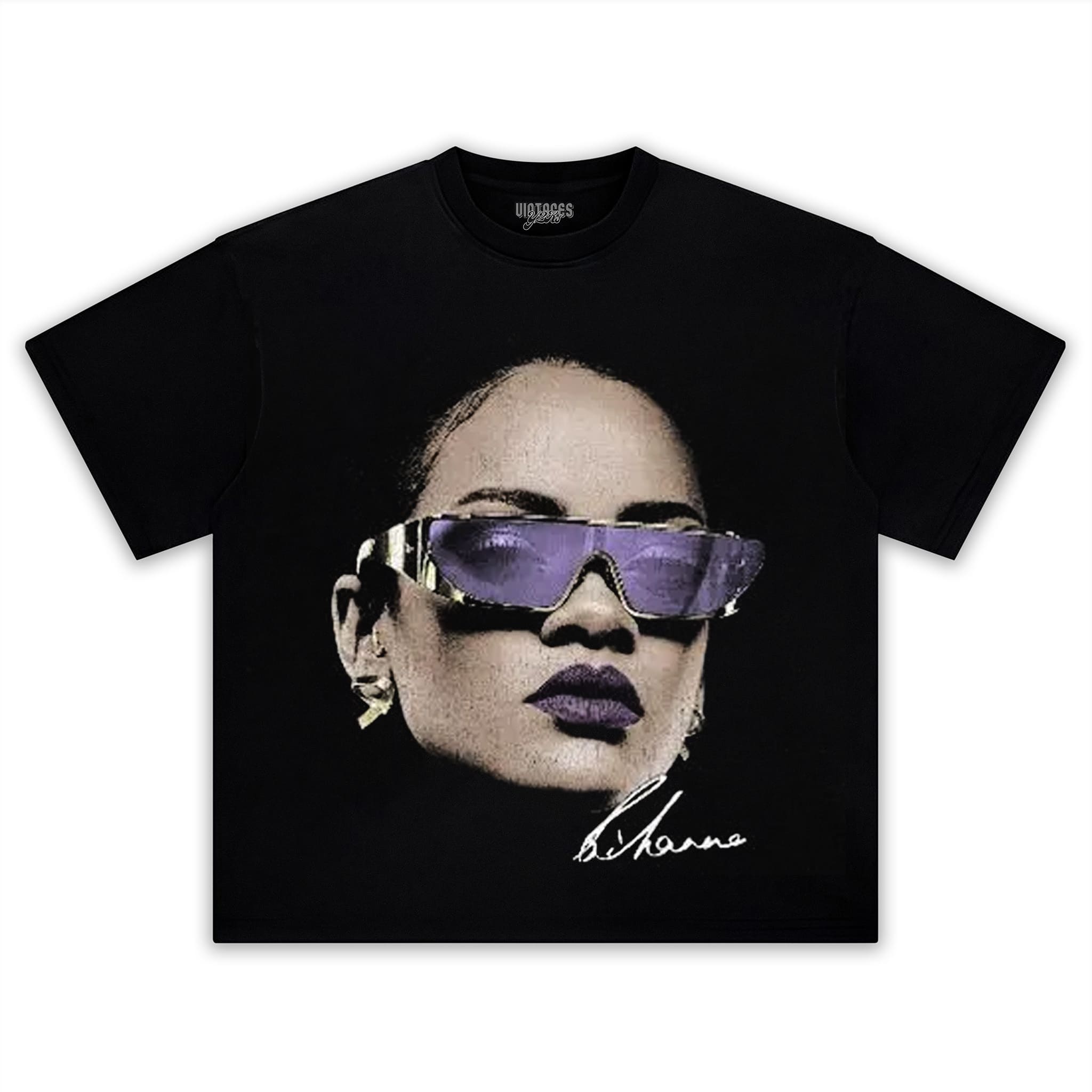RIHANNA BIG HEAD TANK TOP & TEE & LONG SLEEVE & LAYERED LS & HOODIE