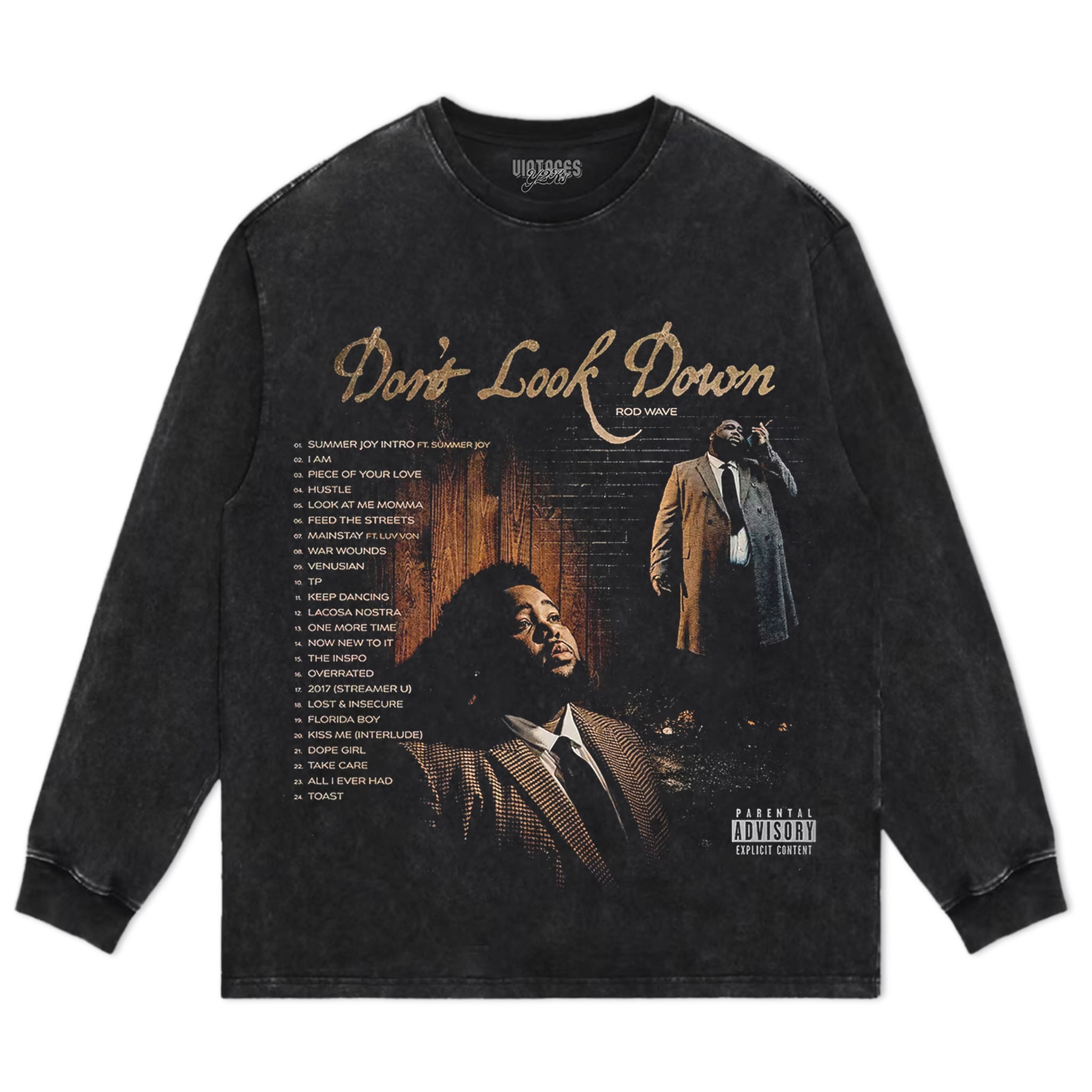ROD WAVE & DON'T LOOK DOWN 2026 TANK TOP & TEE & LONG SLEEVE & LAYERED LS & HOODIE