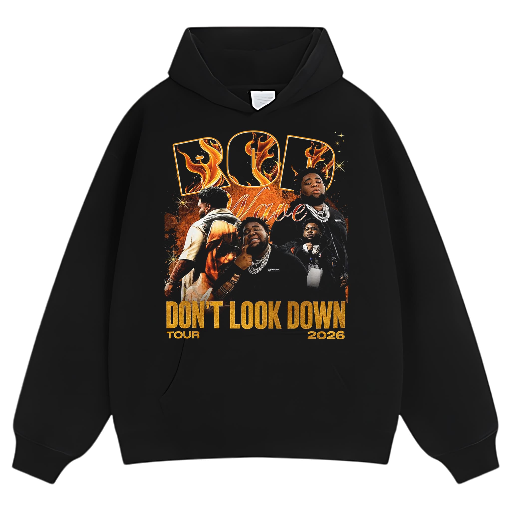 ROD WAVE & DON'T LOOK DOWN 2026 TOUR TANK TOP & TEE & LONG SLEEVE & LAYERED LS & HOODIE