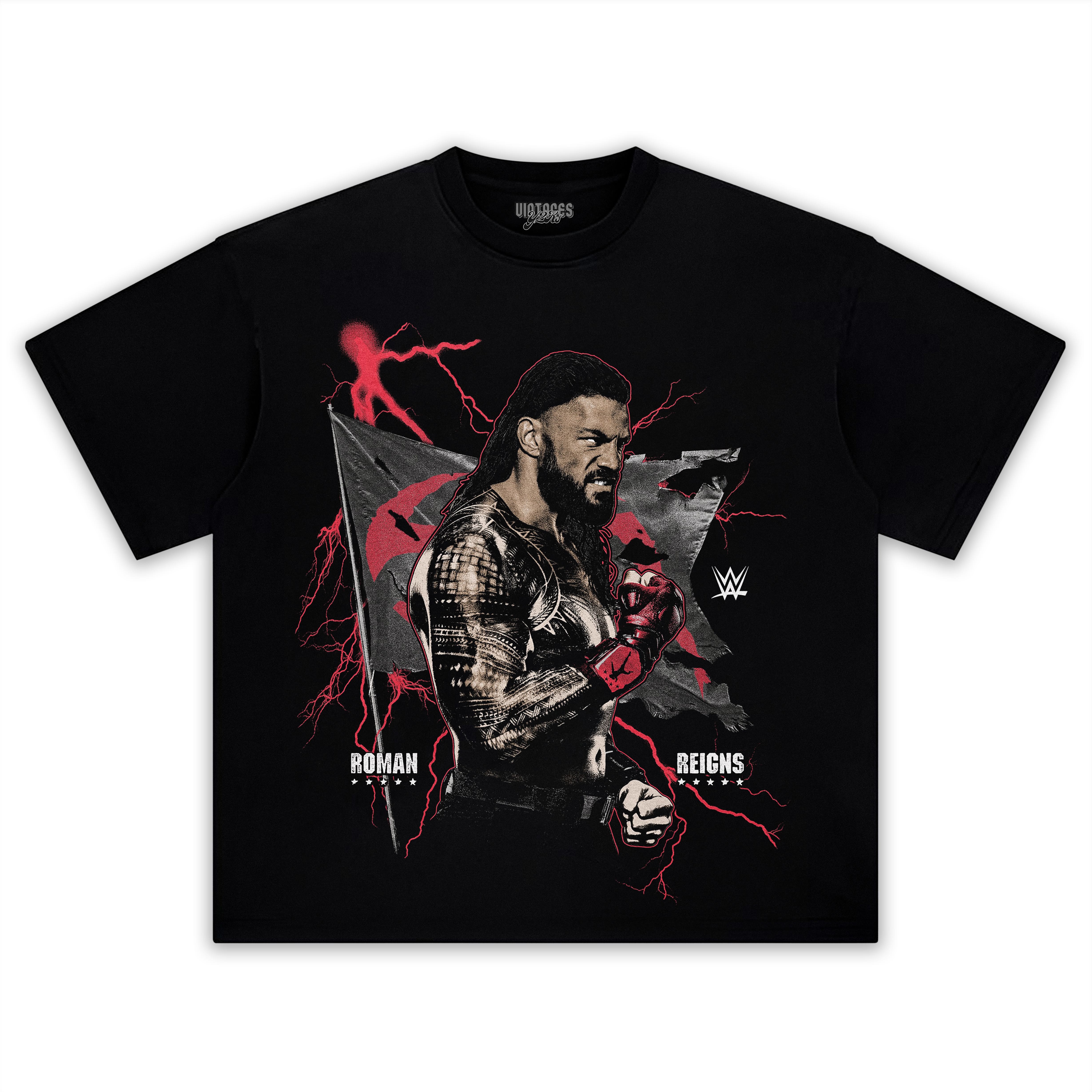 ROMAN REIGNS - WRESTLEMANIA 42 TEE & LS & HOODIE