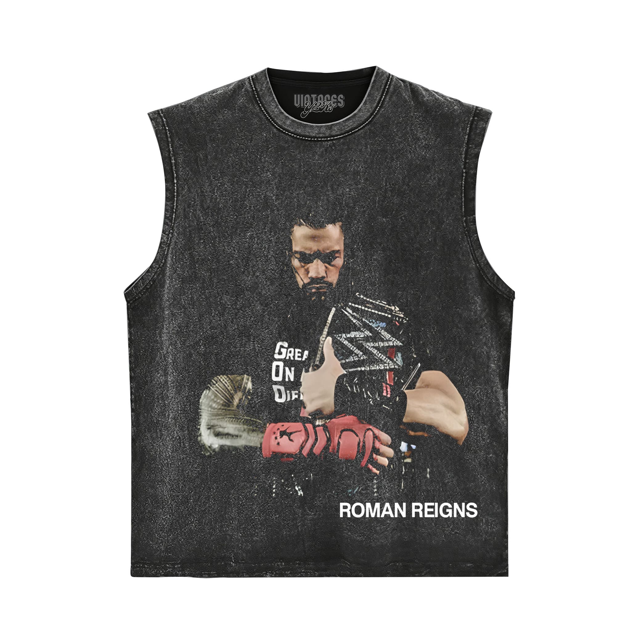 ROMAN REIGNS ACKNOWLEDGE ME GOLD TITLE TANK TOP & TEE & LONG SLEEVE & LAYERED LS & HOODIE
