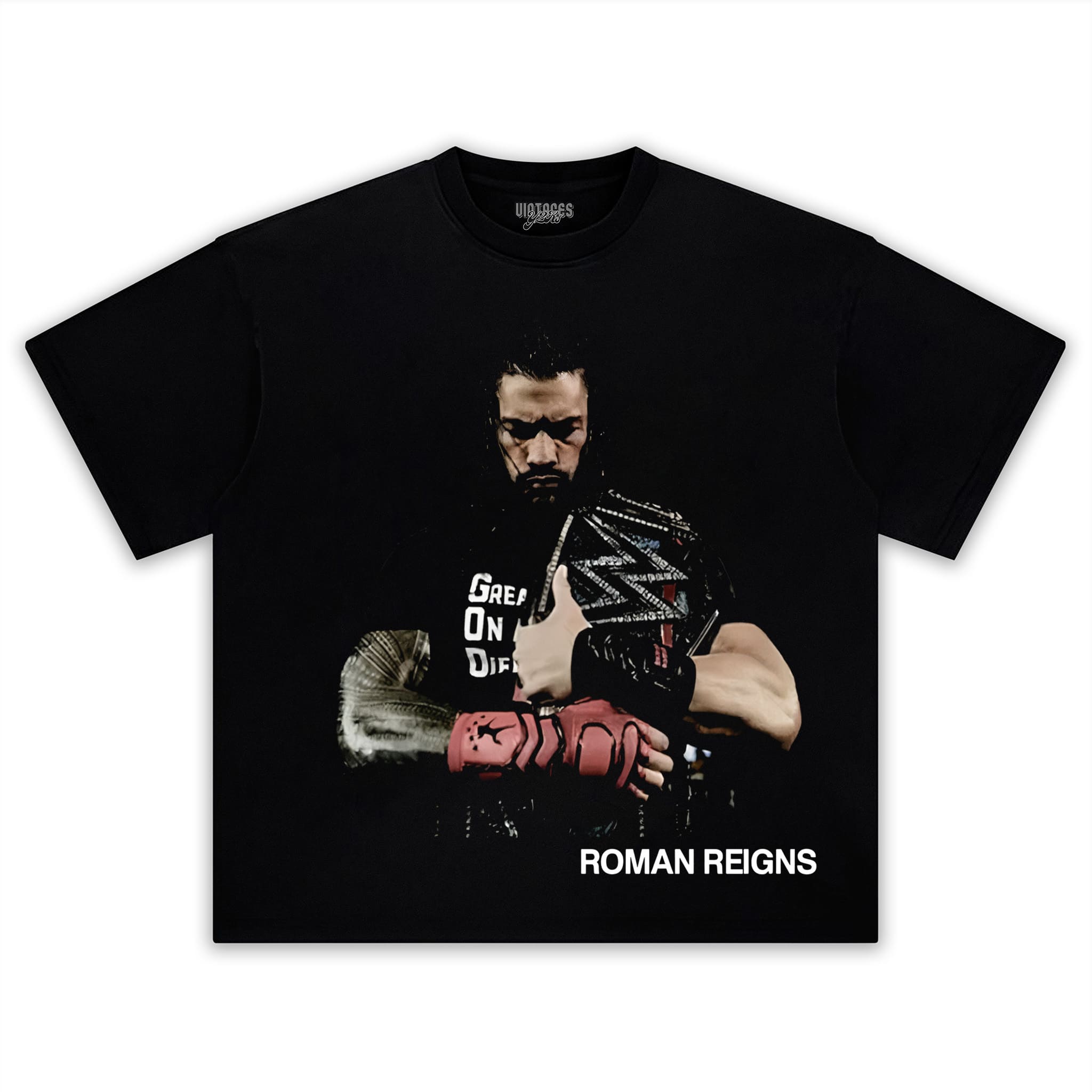ROMAN REIGNS ACKNOWLEDGE ME GOLD TITLE TANK TOP & TEE & LONG SLEEVE & LAYERED LS & HOODIE