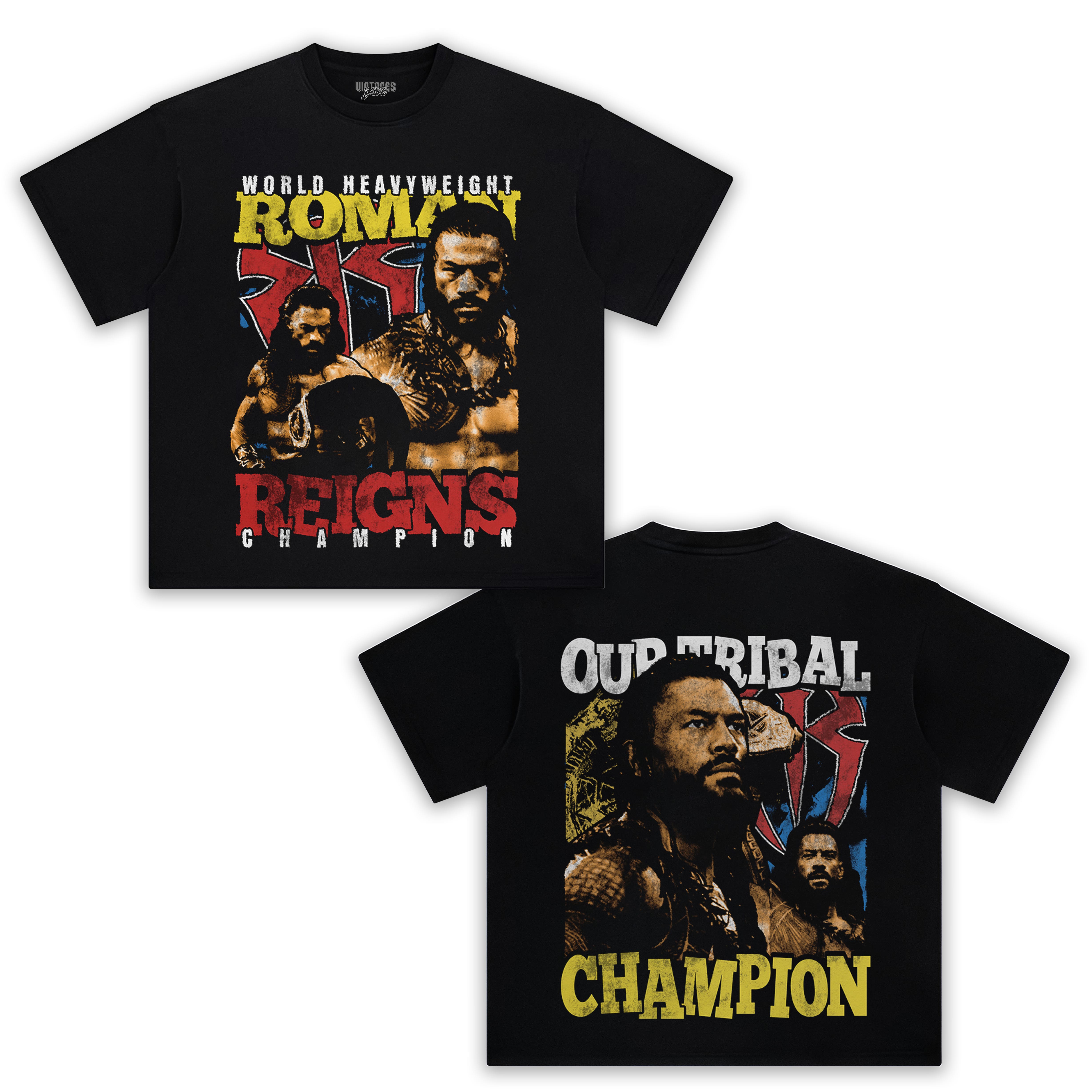 ROMAN REIGNS CHAMPIONSHIP V2 TANK TOP & TEE