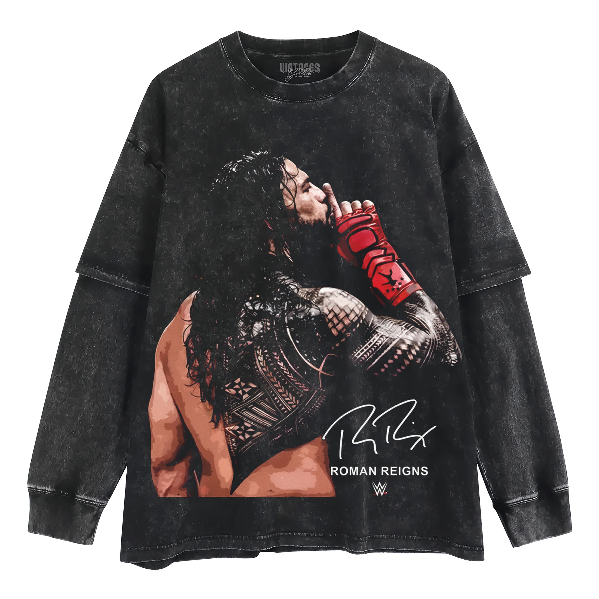 ROMAN REIGNS TRIBAL CHIEF TANK TOP & TEE & LONG SLEEVE & LAYERED LS & HOODIE