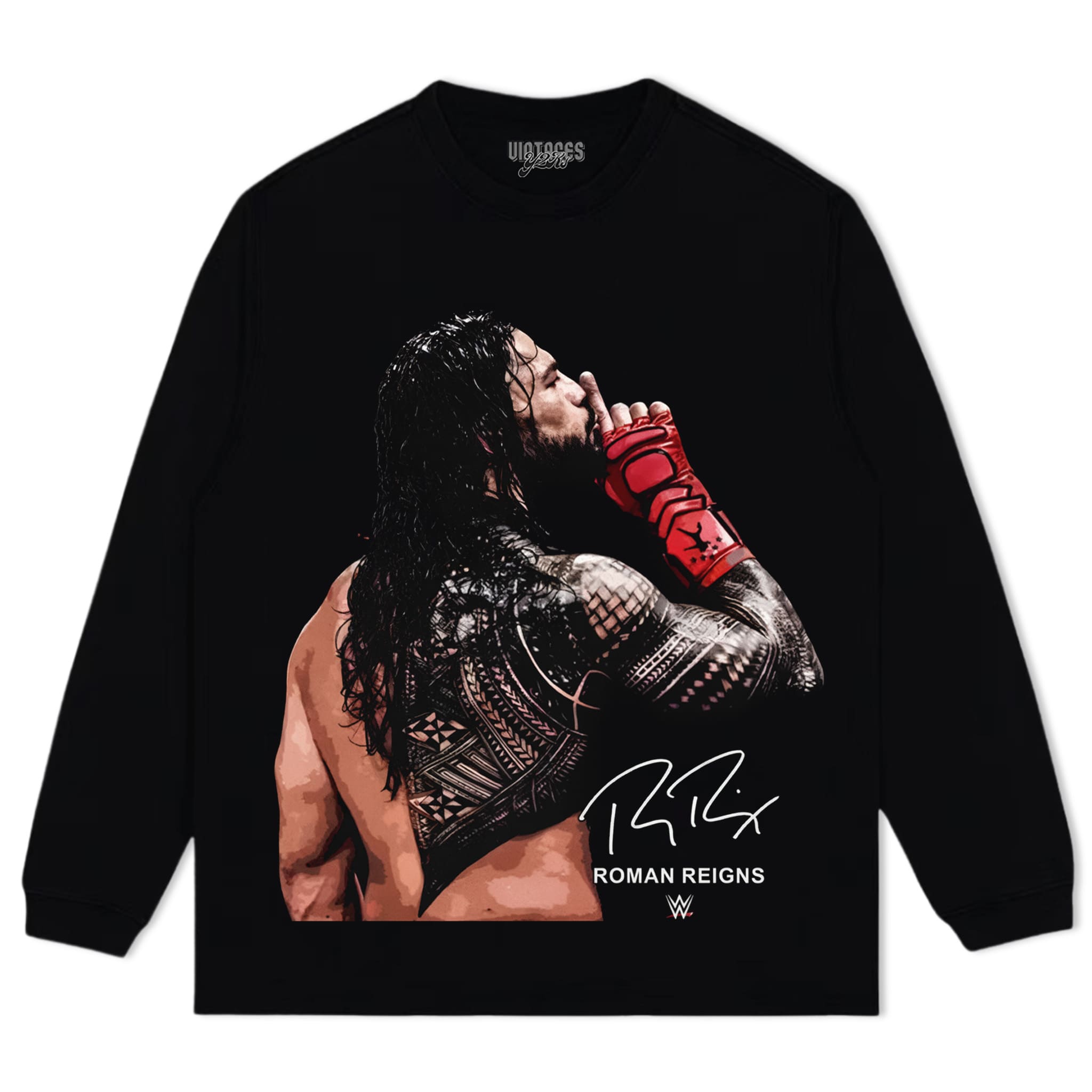 ROMAN REIGNS TRIBAL CHIEF TANK TOP & TEE & LONG SLEEVE & LAYERED LS & HOODIE