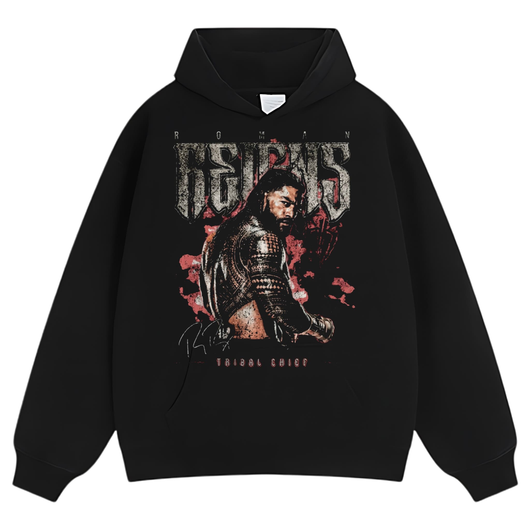 ROMAN REIGNS TRIBAL CHIEF VINTAGE WRESTLING TANK TOP & TEE & LONG SLEEVE & LAYERED LS & HOODIE