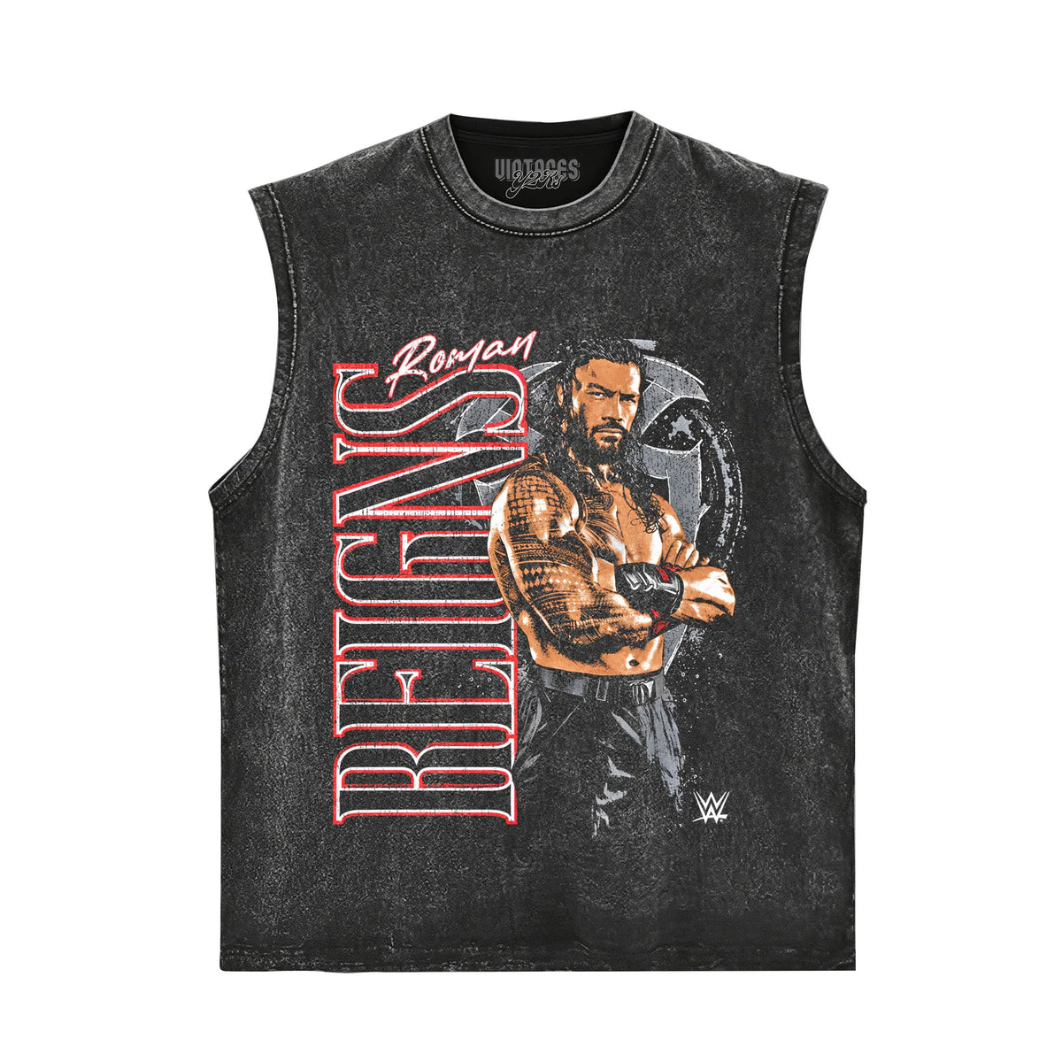 ROMAN REIGNS VINTAGE E TANK TOP & TEE & LONG SLEEVE & LAYERED LS & HOODIE