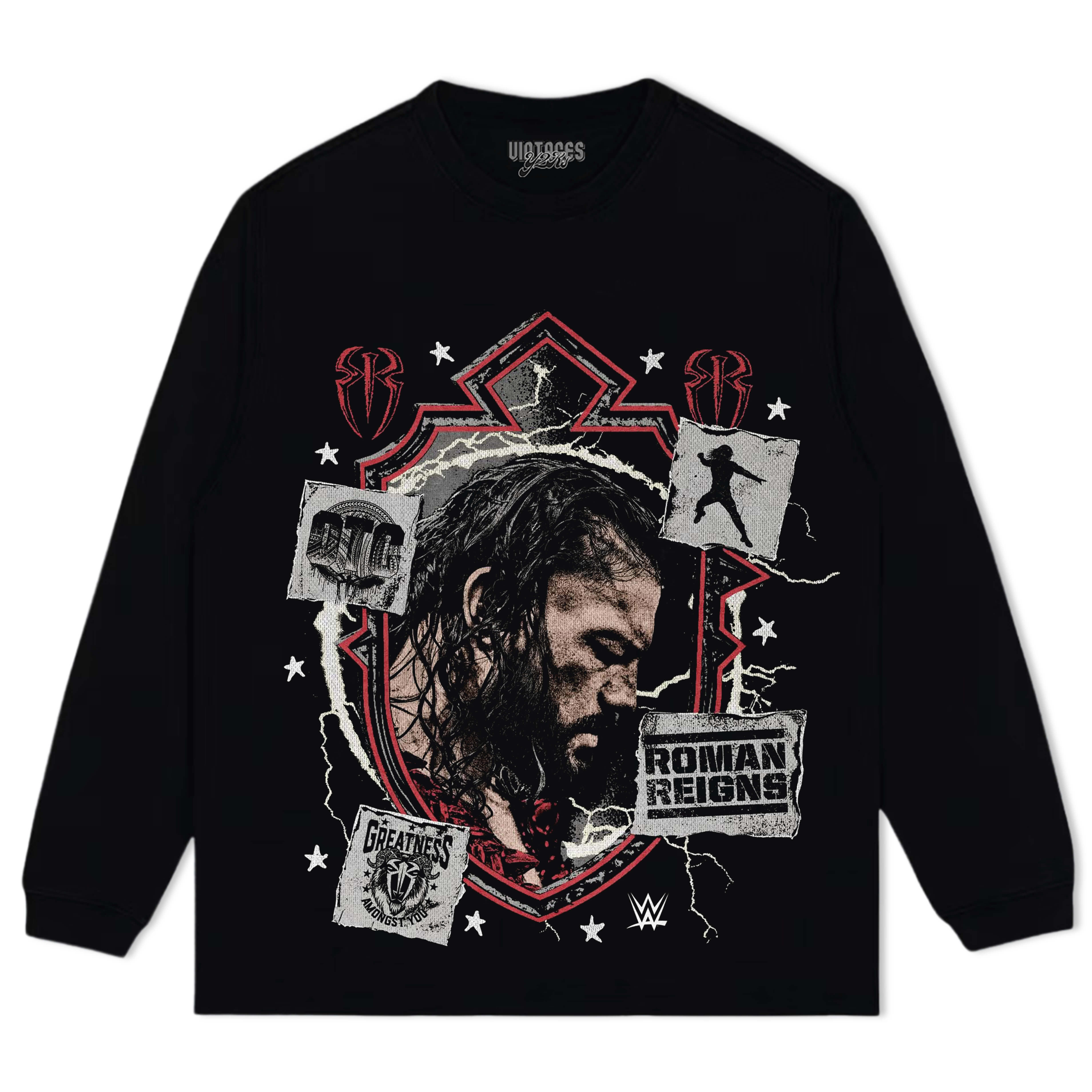 ROMAN REIGNS WRESTLEMANIA XLI V2 TEE & LS & HOODIE