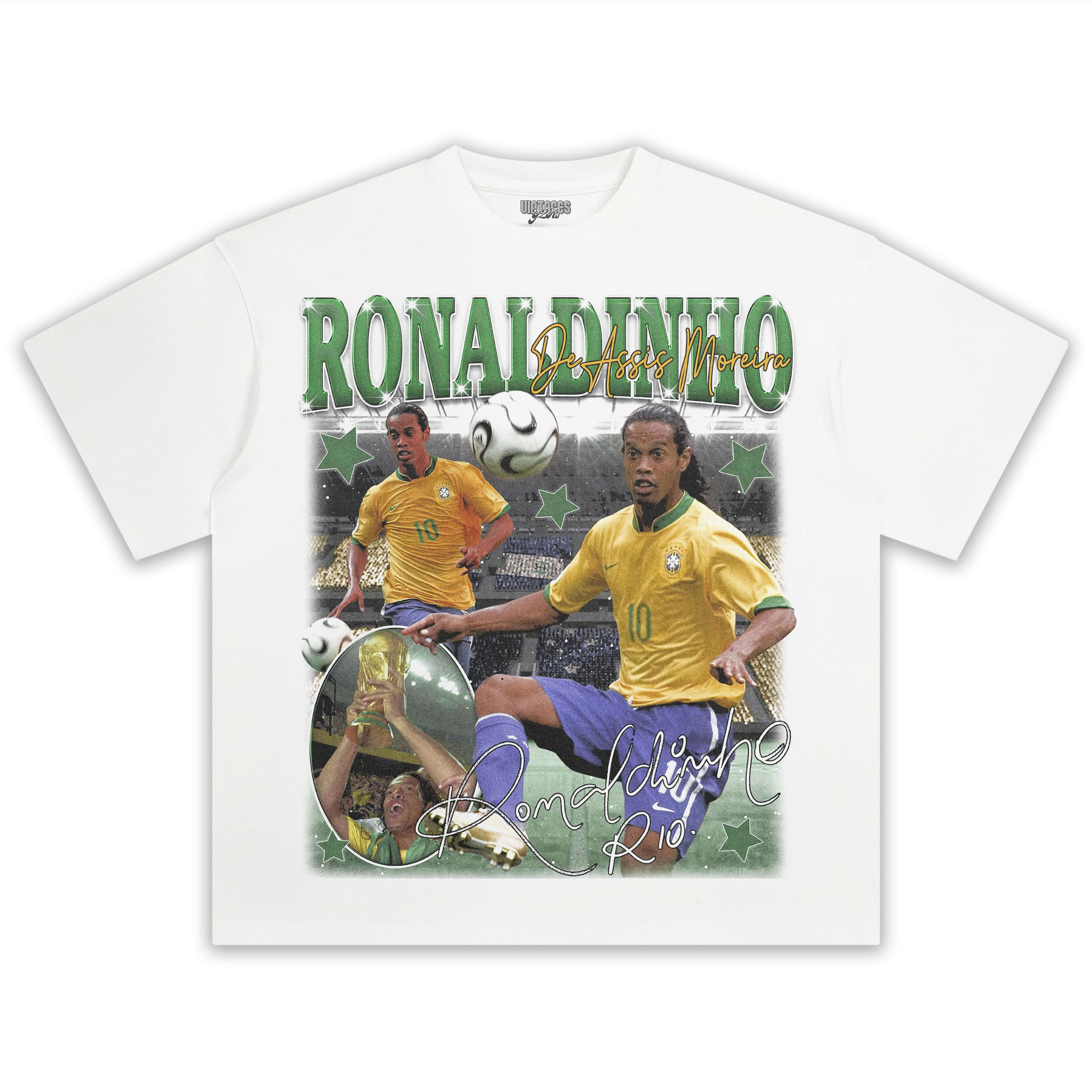 RONALDINHO SOCCER TEE & LS & HOODIE