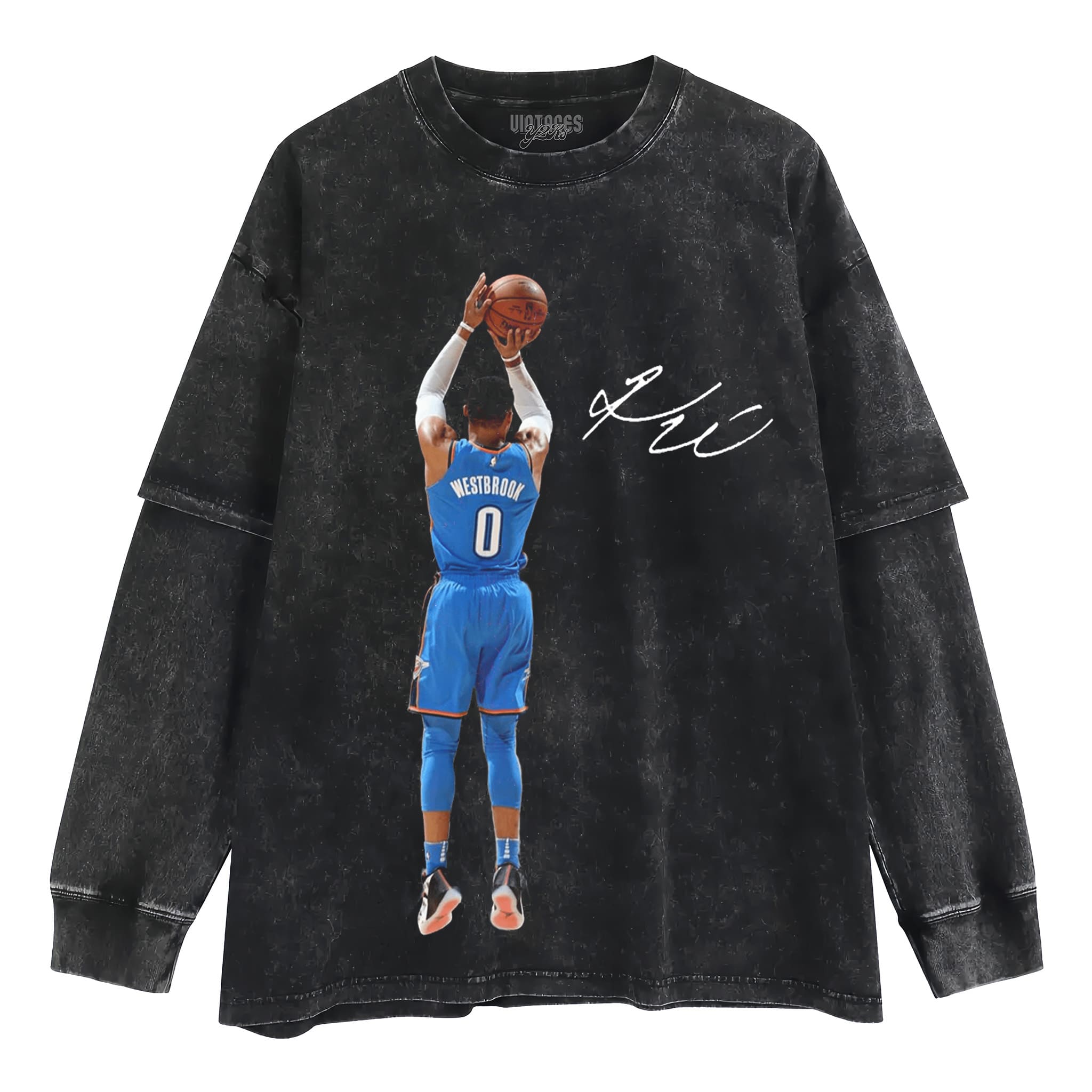 RUSSELL WESTBROOK - SHOOTING TANK TOP & TEE & LONG SLEEVE & LAYERED LS & HOODIE