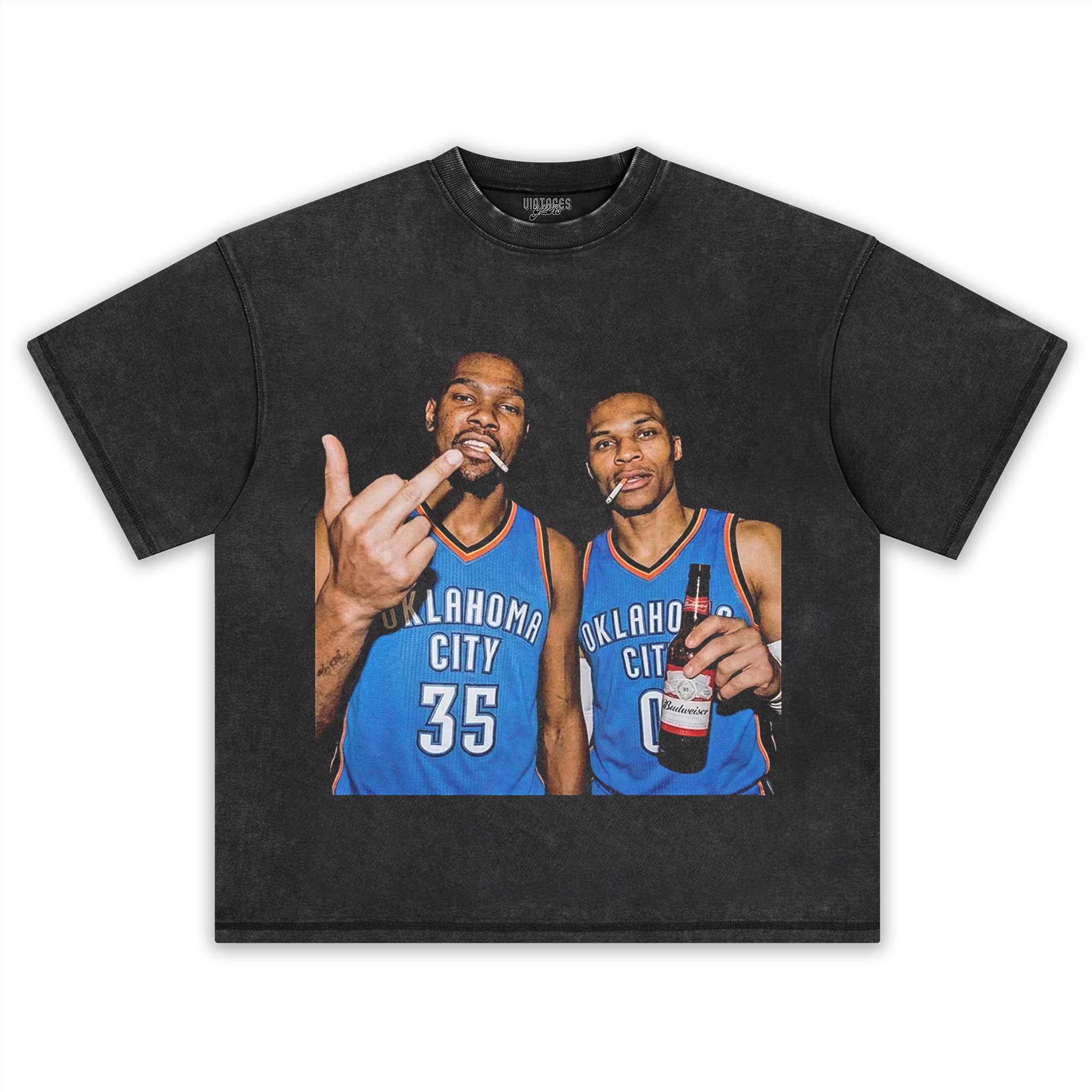 RUSSELL WESTBROOK & KEVIN DURANT V1 TANK TOP & TEE & LONG SLEEVE & LAYERED LS & HOODIE