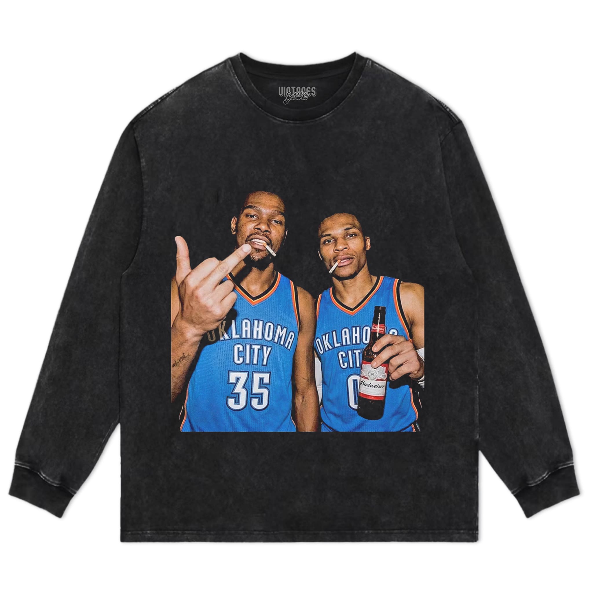 RUSSELL WESTBROOK & KEVIN DURANT V1 TANK TOP & TEE & LONG SLEEVE & LAYERED LS & HOODIE