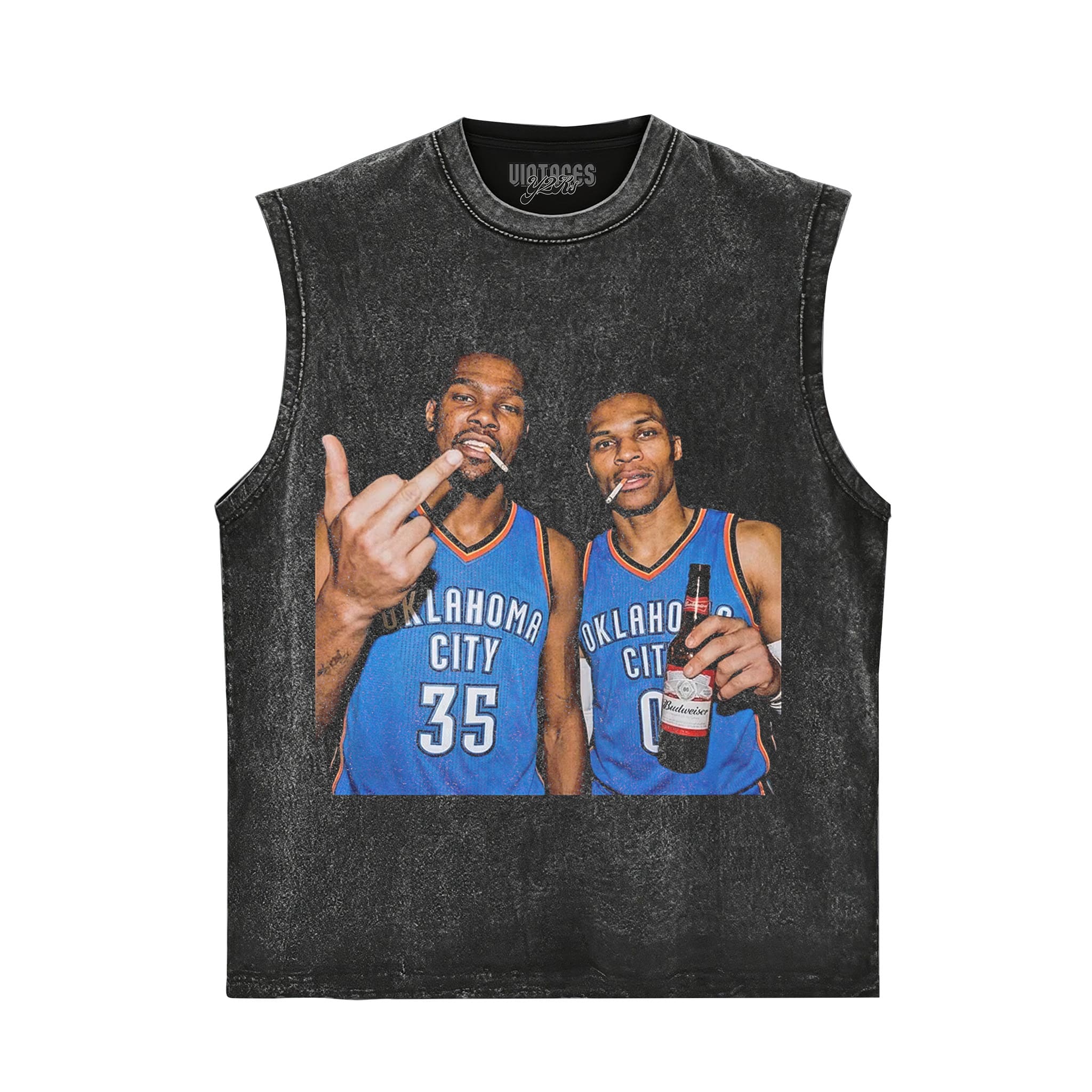 RUSSELL WESTBROOK & KEVIN DURANT V1 TANK TOP & TEE & LONG SLEEVE & LAYERED LS & HOODIE