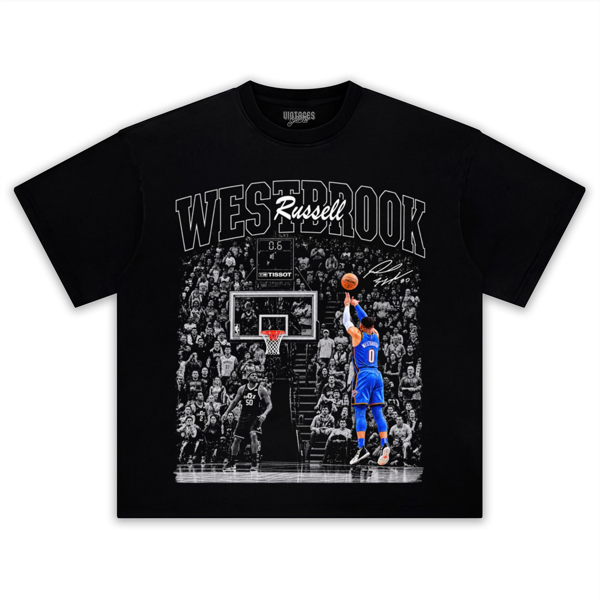 RUSSELL WESTBROOK OKLAHOMA BASKETBALL TANK TOP & TEE & LONG SLEEVE & LAYERED LS & HOODIE