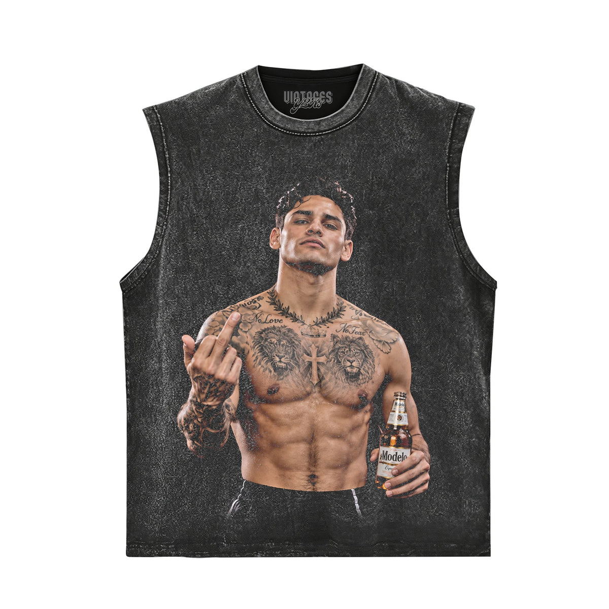 RYAN GARCIA - MIDDLE FINGER TANK TOP & TEE & LONG SLEEVE & LAYERED LS & HOODIE