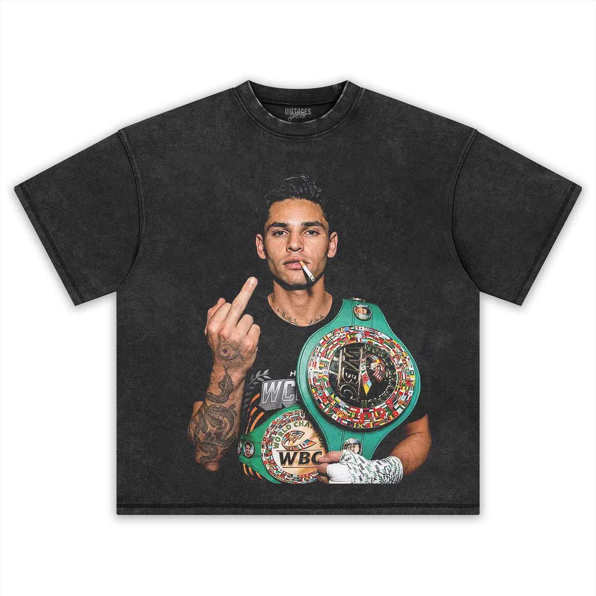 RYAN GARCIA - MIDDLE FINGER V2 TANK TOP & TEE & LONG SLEEVE & LAYERED LS & HOODIE