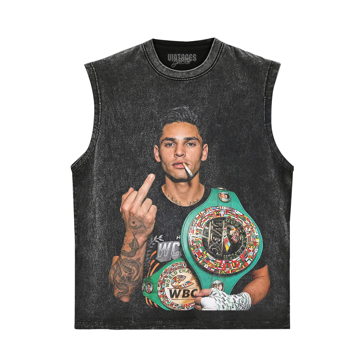 RYAN GARCIA - MIDDLE FINGER V2 TANK TOP & TEE & LONG SLEEVE & LAYERED LS & HOODIE