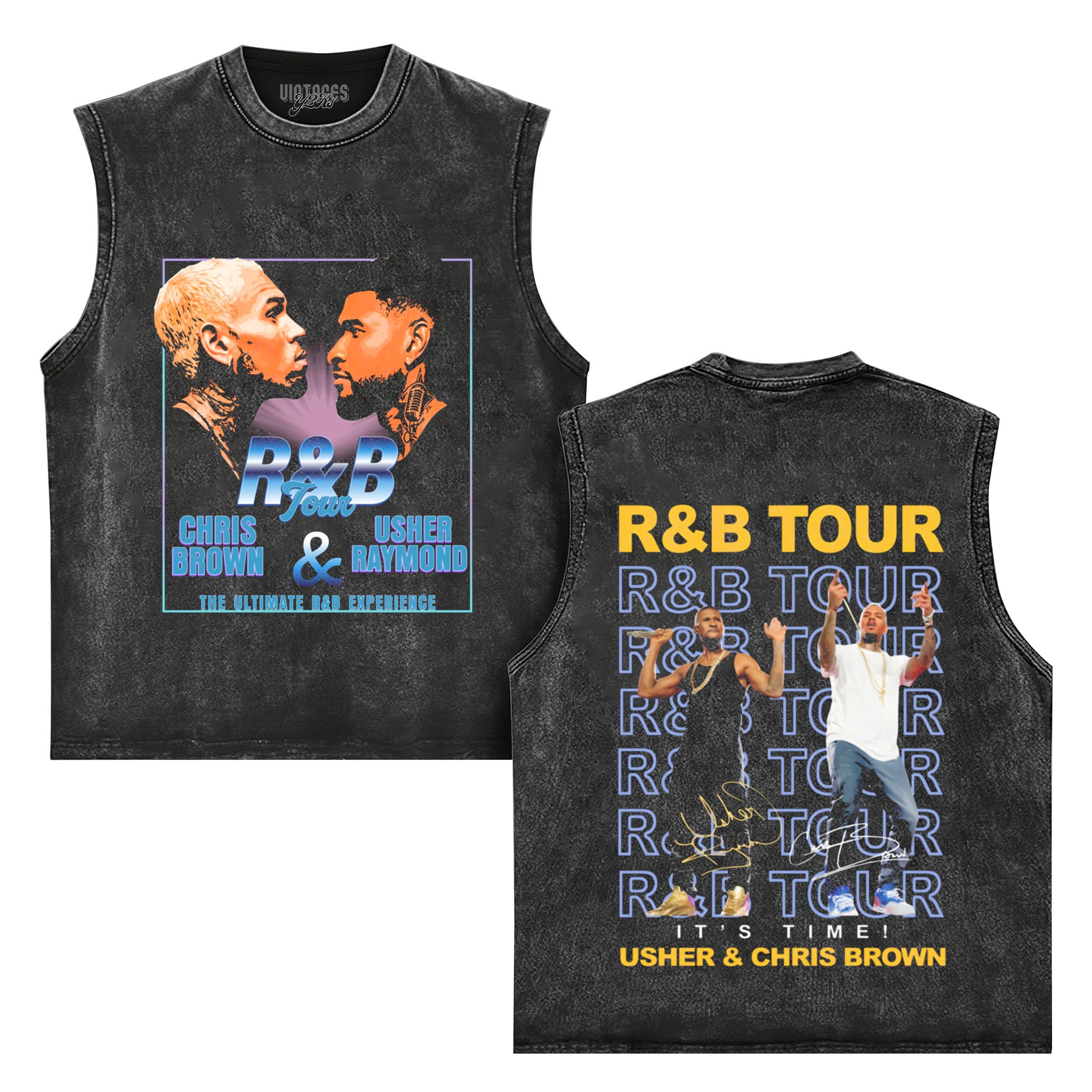 R&B TOUR 2026 - RAYMOND & CHRIS BROWN V2 TANK TOP & TEE