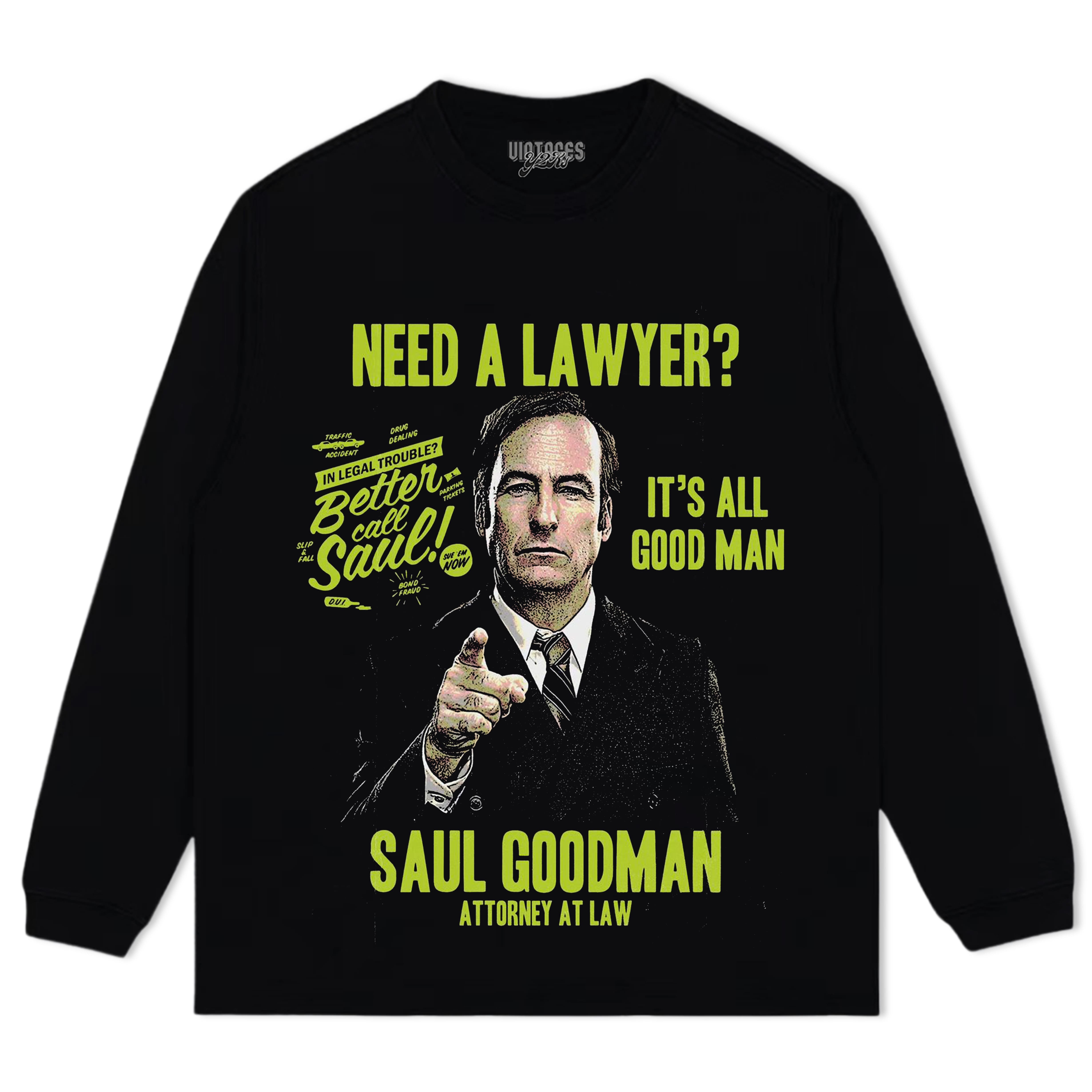 SAUL GOODMAN V2 TANK TOP & TEE & LONG SLEEVE & LAYERED LS & HOODIE