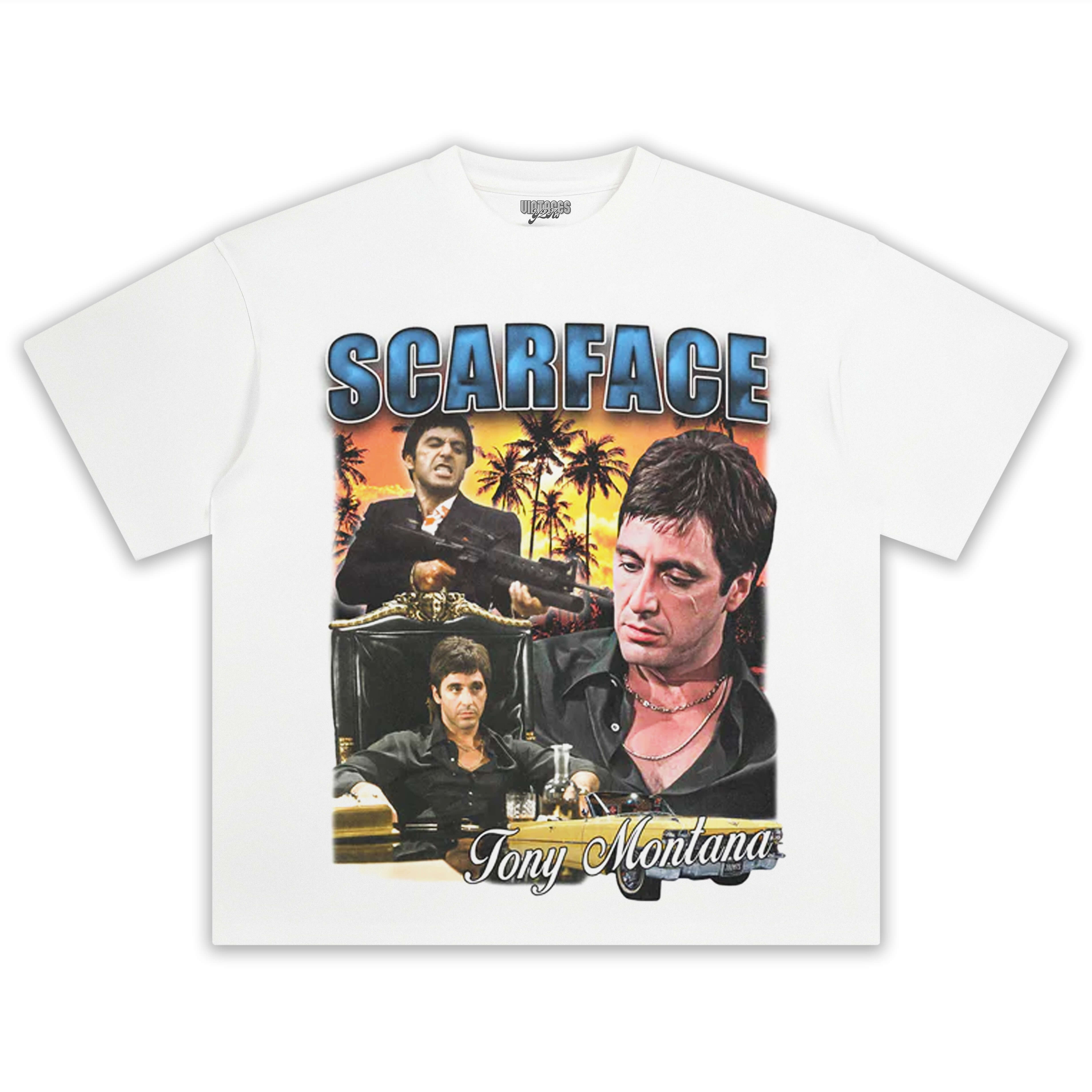SCARFACE MONTANA TEE & LS & HOODIE