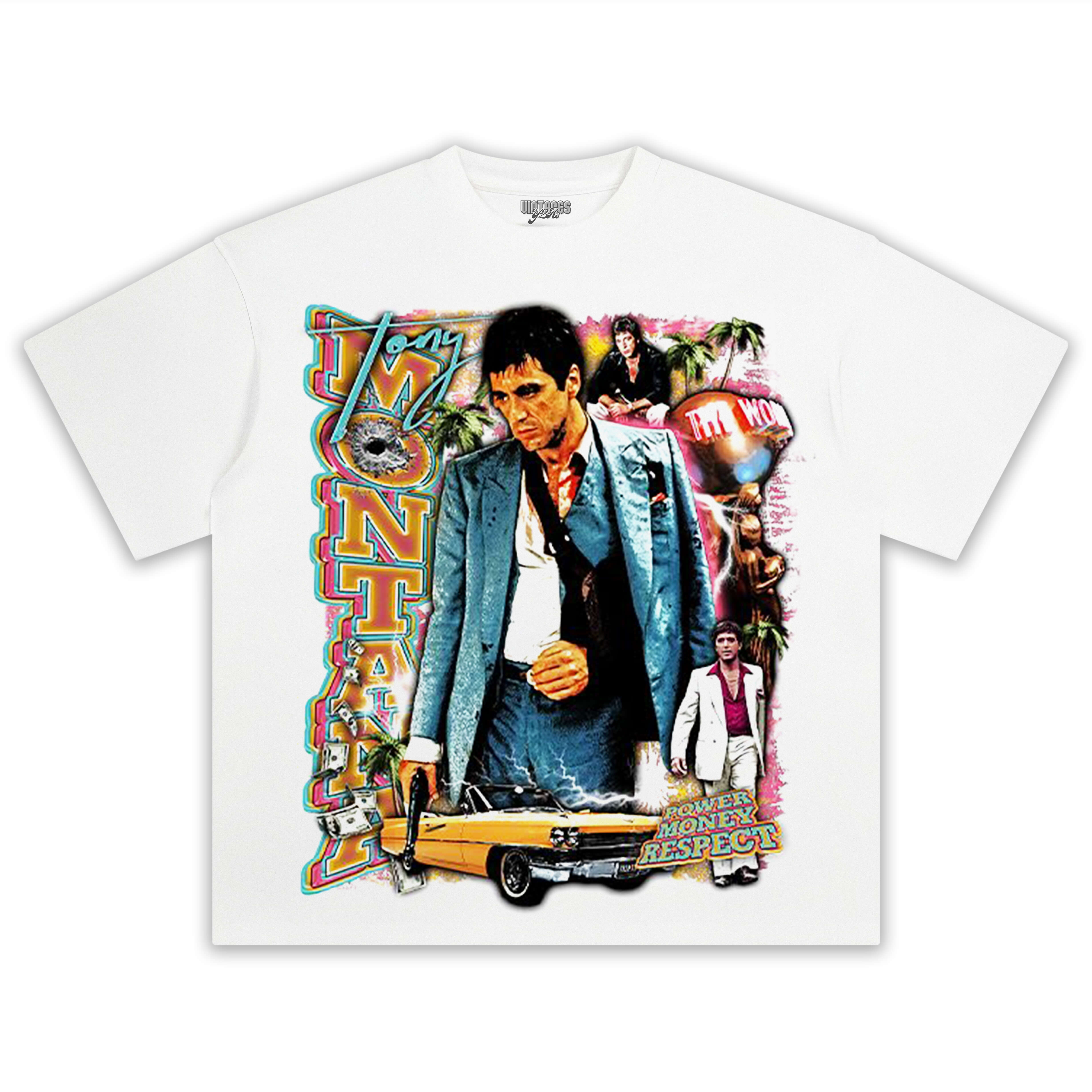 SCARFACE 90S VINTAGE TEE
