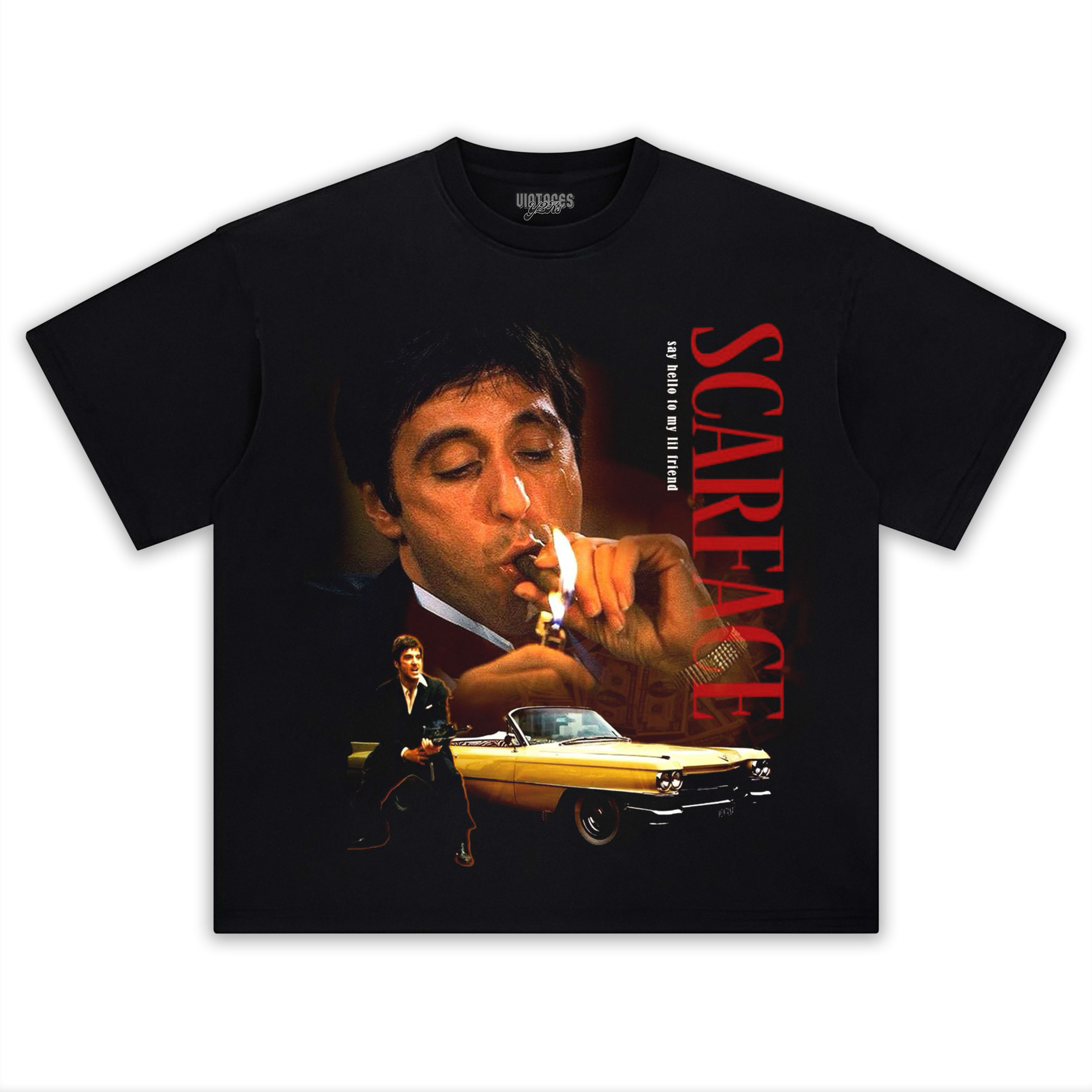 SCARFACE ART POSTER TEE & LS & HOODIE