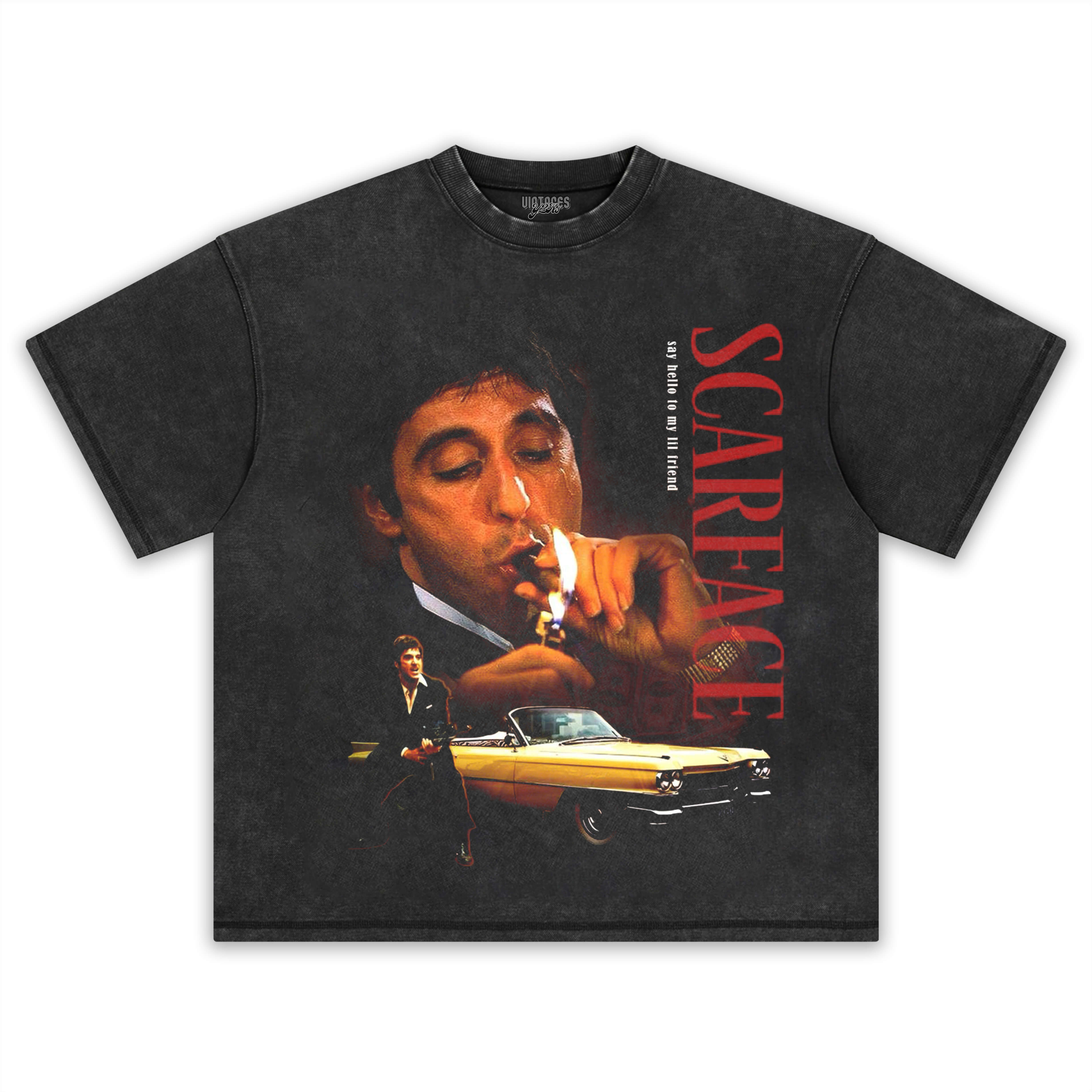 SCARFACE ART POSTER TEE & LS & HOODIE