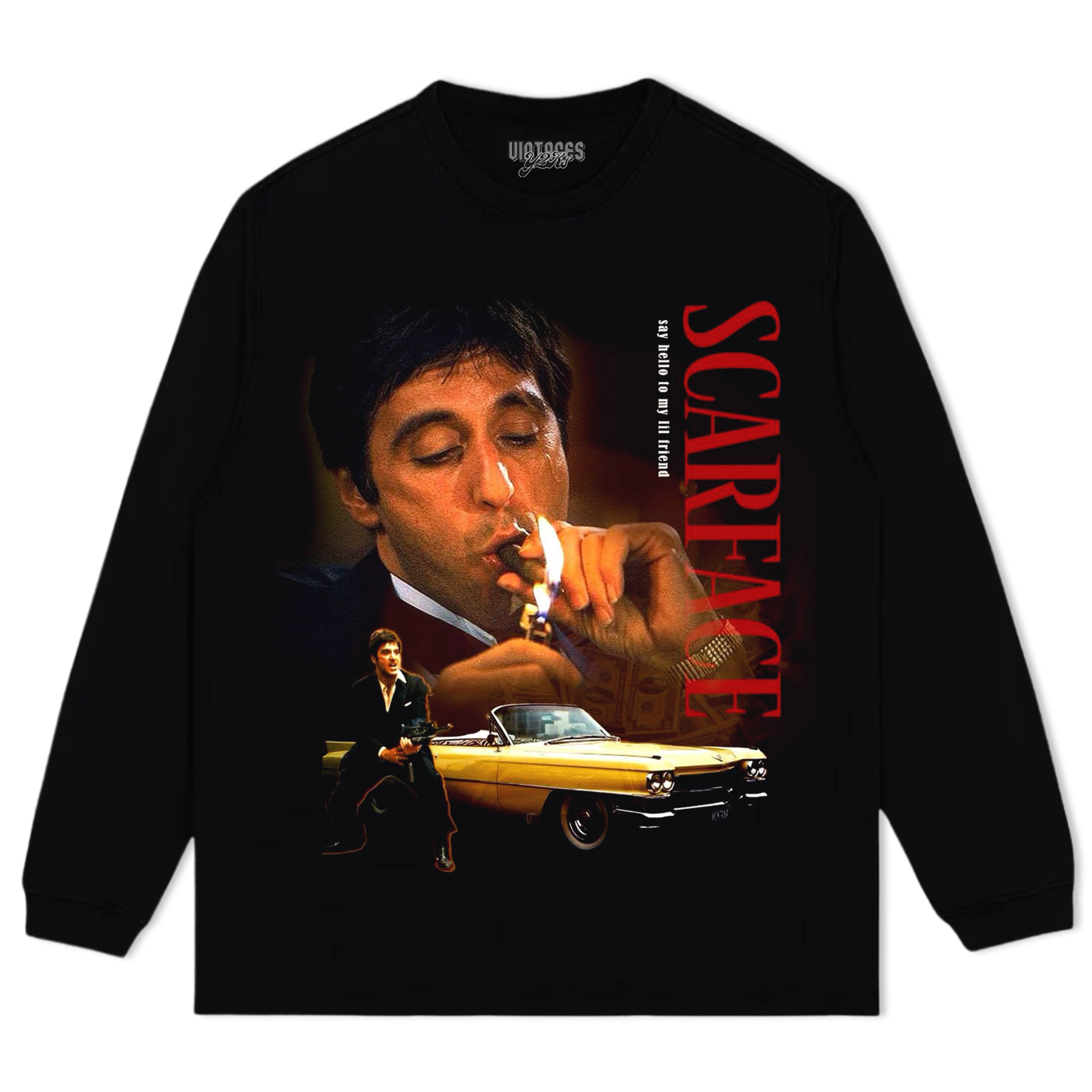 SCARFACE ART POSTER TEE & LS & HOODIE
