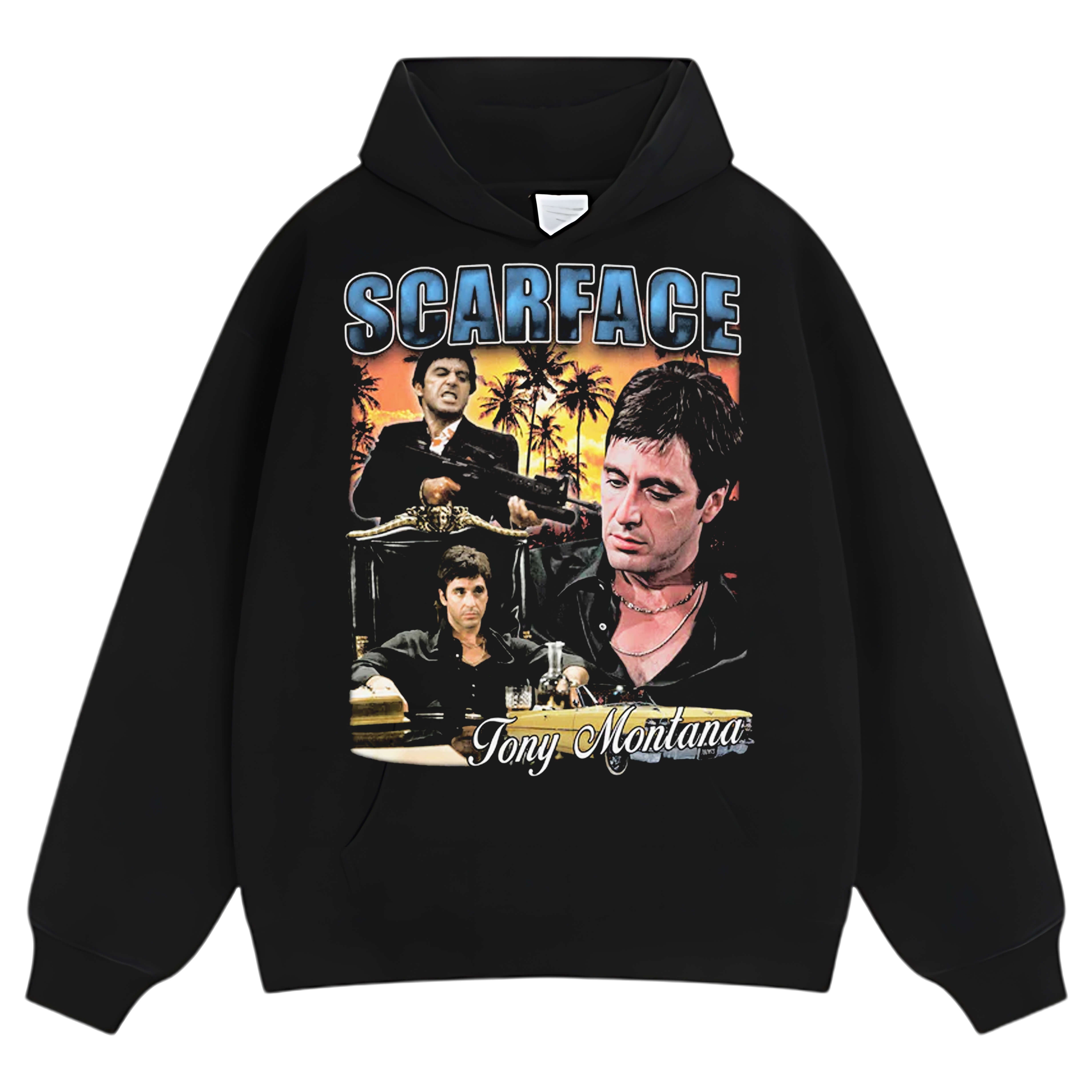 SCARFACE MONTANA TEE & LS & HOODIE