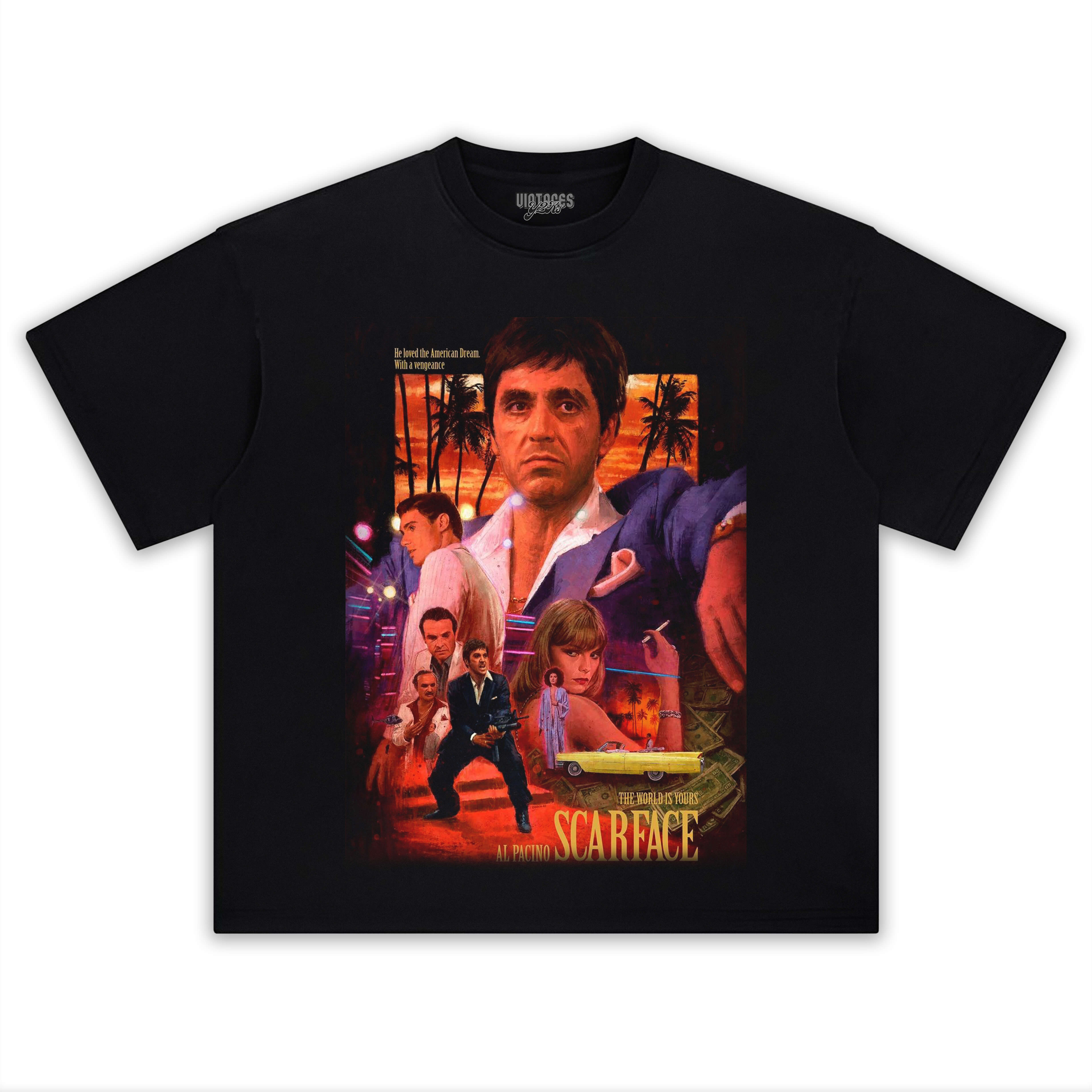 SCARFACE PUZZLE POSTER TEE & LS & HOODIE