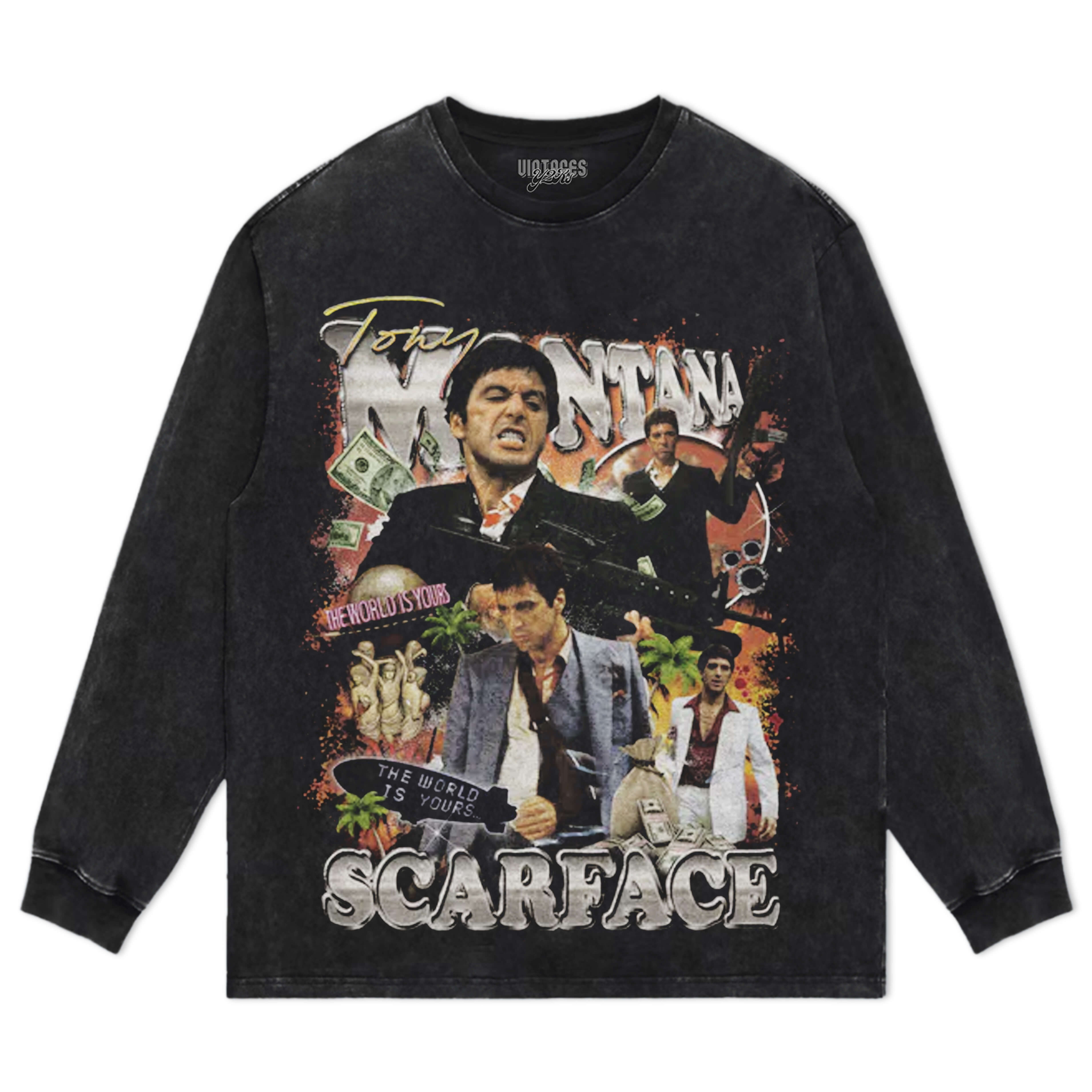 SCARFACE & THE WORLD IS YOURS KL1 TEE & LS & HOODIE