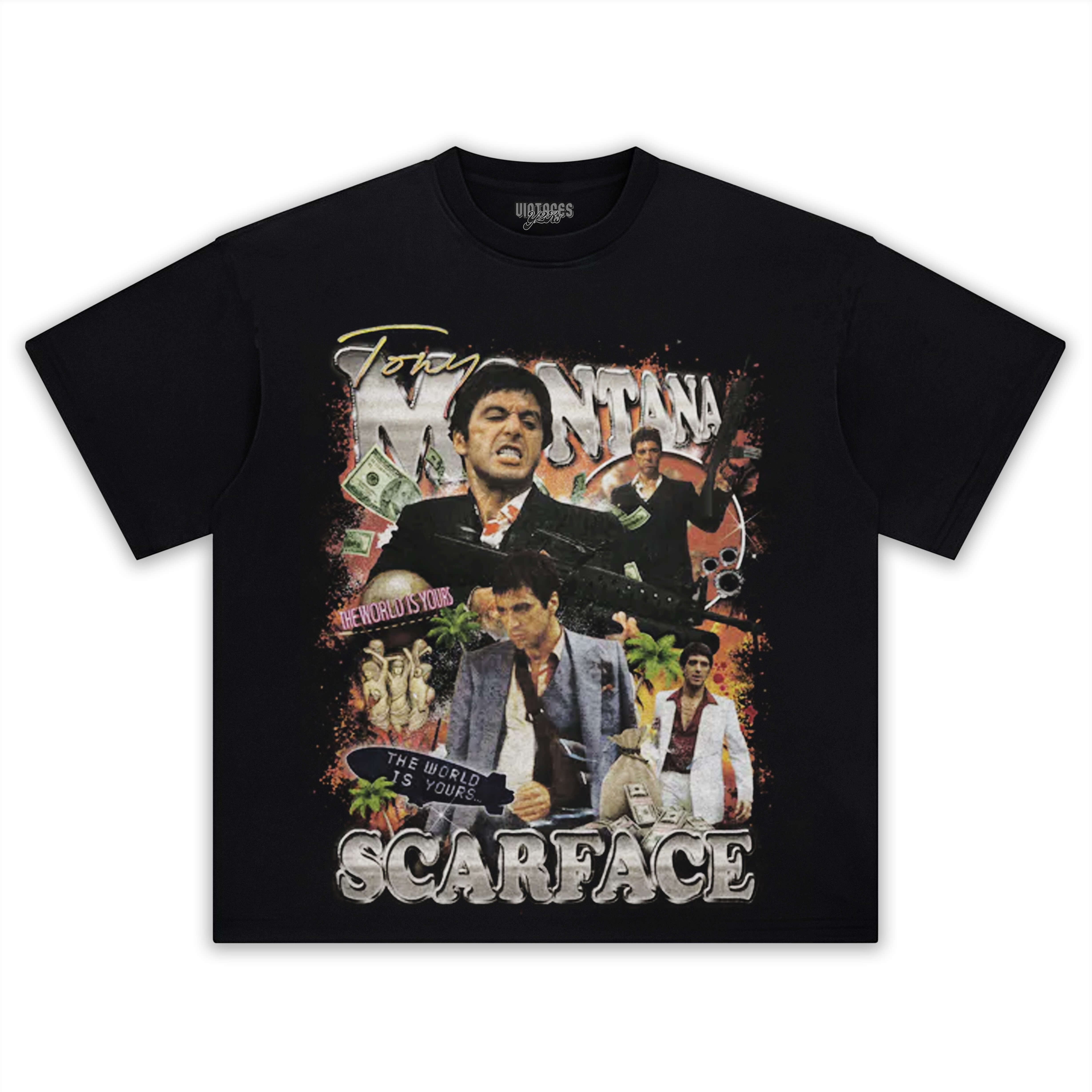 SCARFACE & THE WORLD IS YOURS KL1 TEE & LS & HOODIE