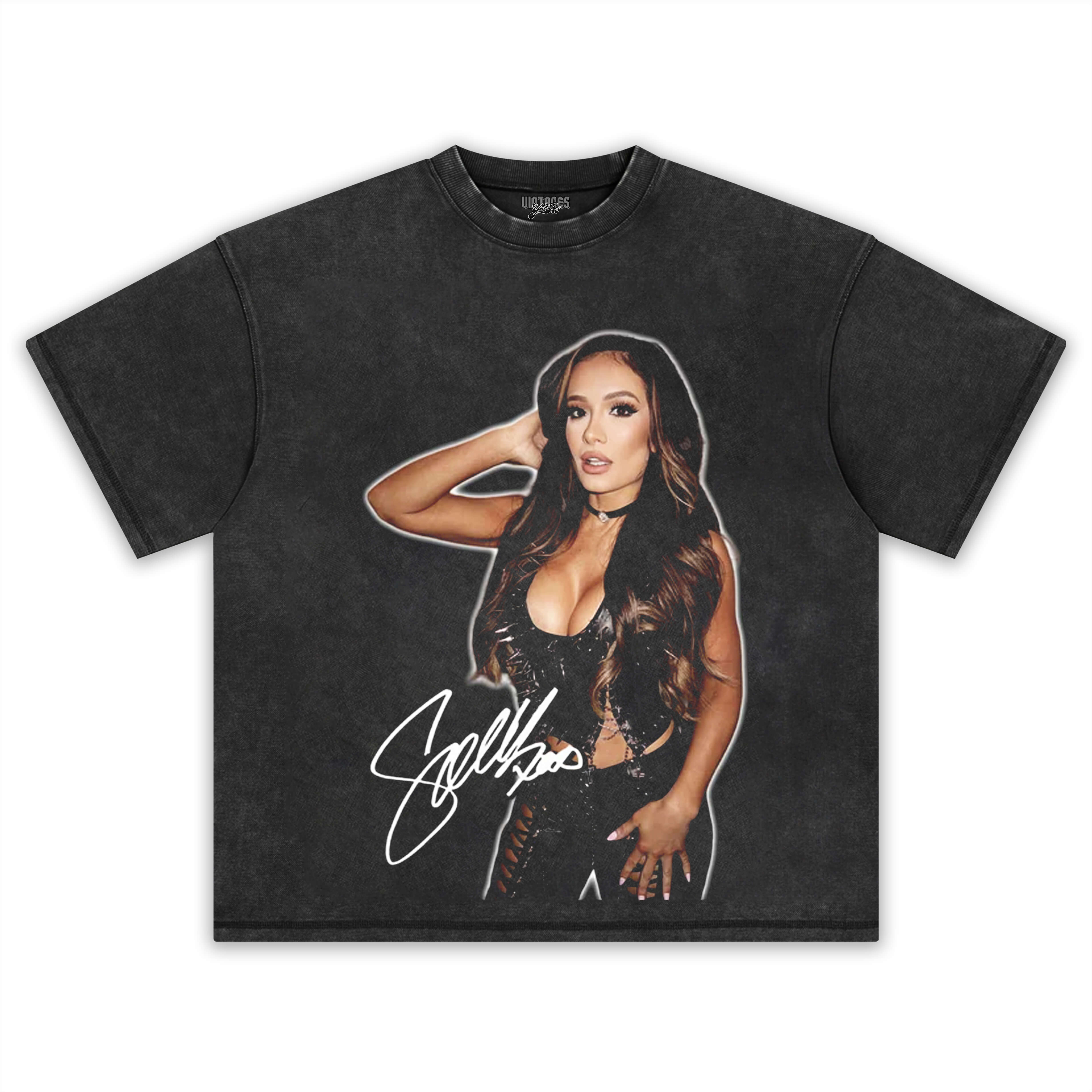 SCARLETT BORDEAUX TEE