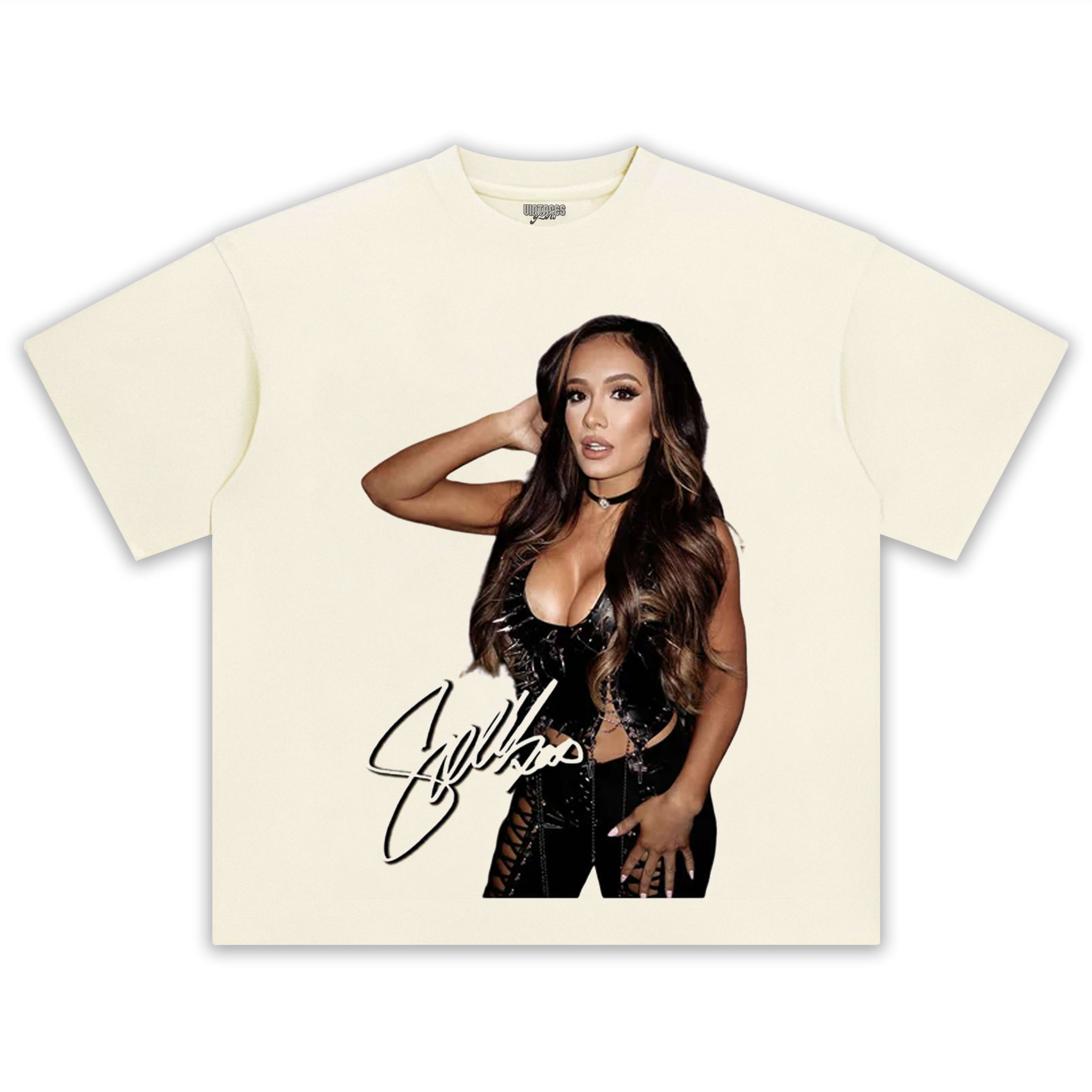 SCARLETT BORDEAUX TEE